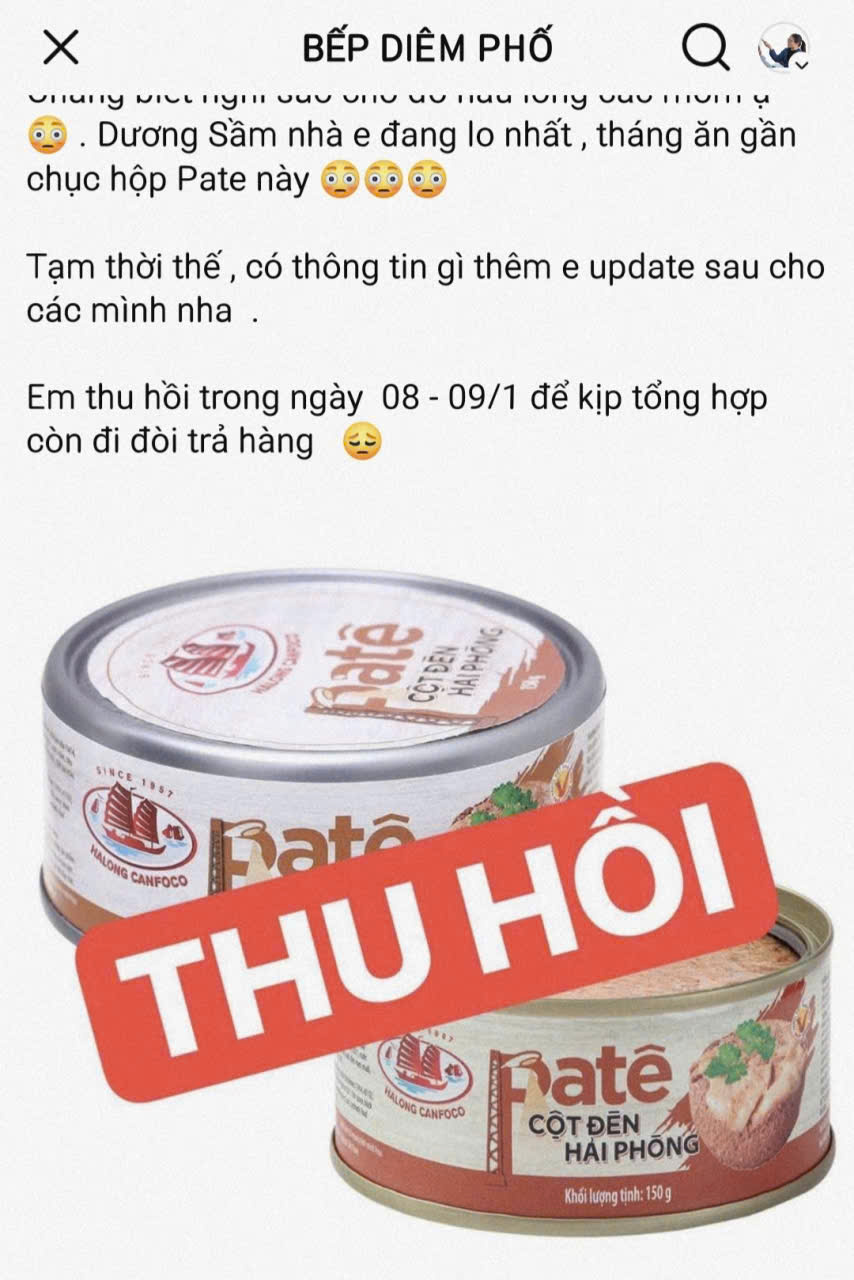 Lúng Túng Thu Hồi Đồ Hộp Hạ Long - Ảnh 2.