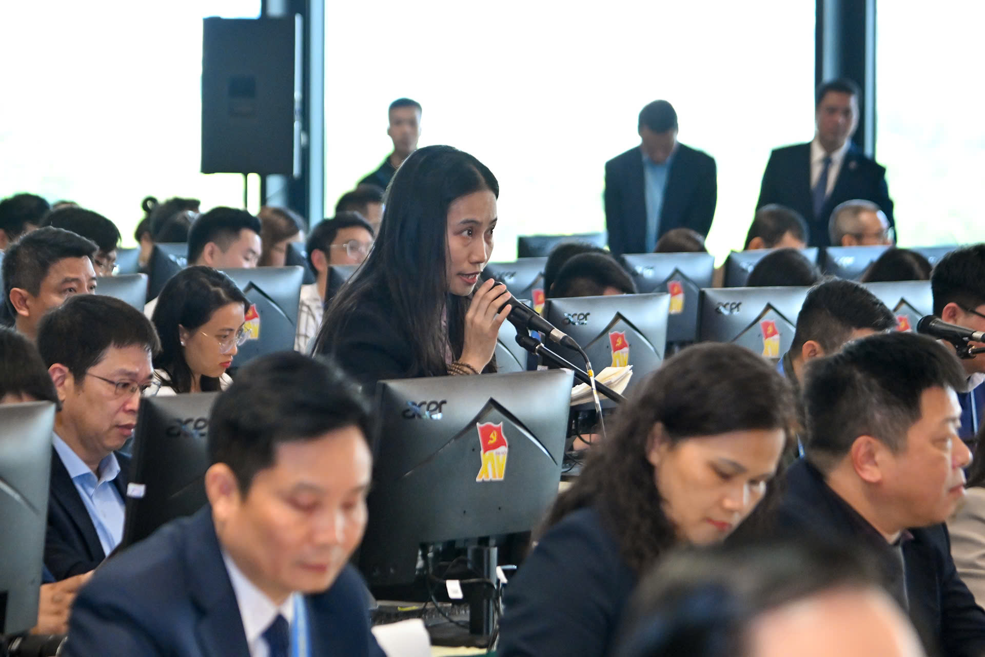 Khai trương Trung t&acirc;m B&aacute;o ch&iacute; v&agrave; họp b&aacute;o quốc tế Đại hội XIV - Ảnh 6.