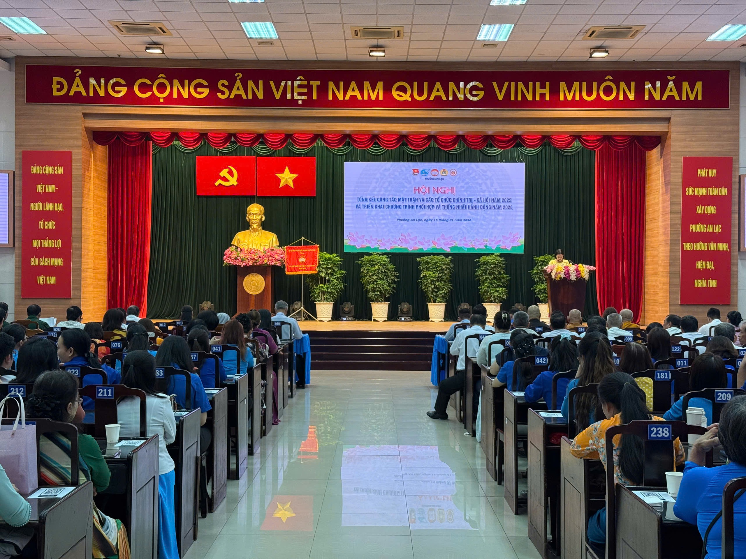 Tổng kết công tác mặt trận phường An Lạc - Ảnh 2.