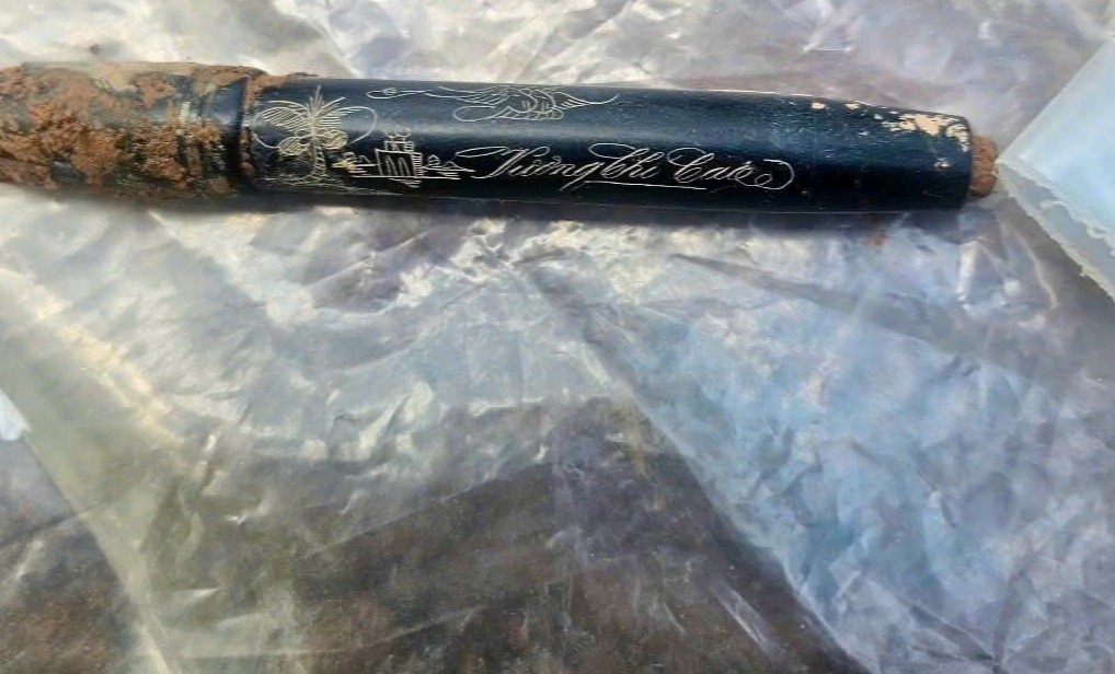 Phát hiện cây bút chôn cùng hài cốt liệt sĩ Vương Chí Cao Tại Quảng Trị - Ảnh 1.