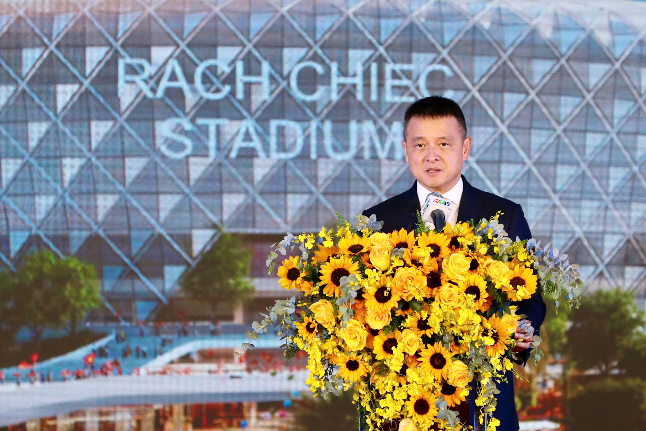 Khởi công dự án Khu liên hợp Thể dục thể thao quốc gia Rạch Chiếc 70 . 000 Chỗ ngồi - Ảnh 3. Khởi công dự án Khu liên hợp Thể dục thể thao quốc gia Rạch Chiếc 70 . 000 Chỗ ngồi - Ảnh 3.