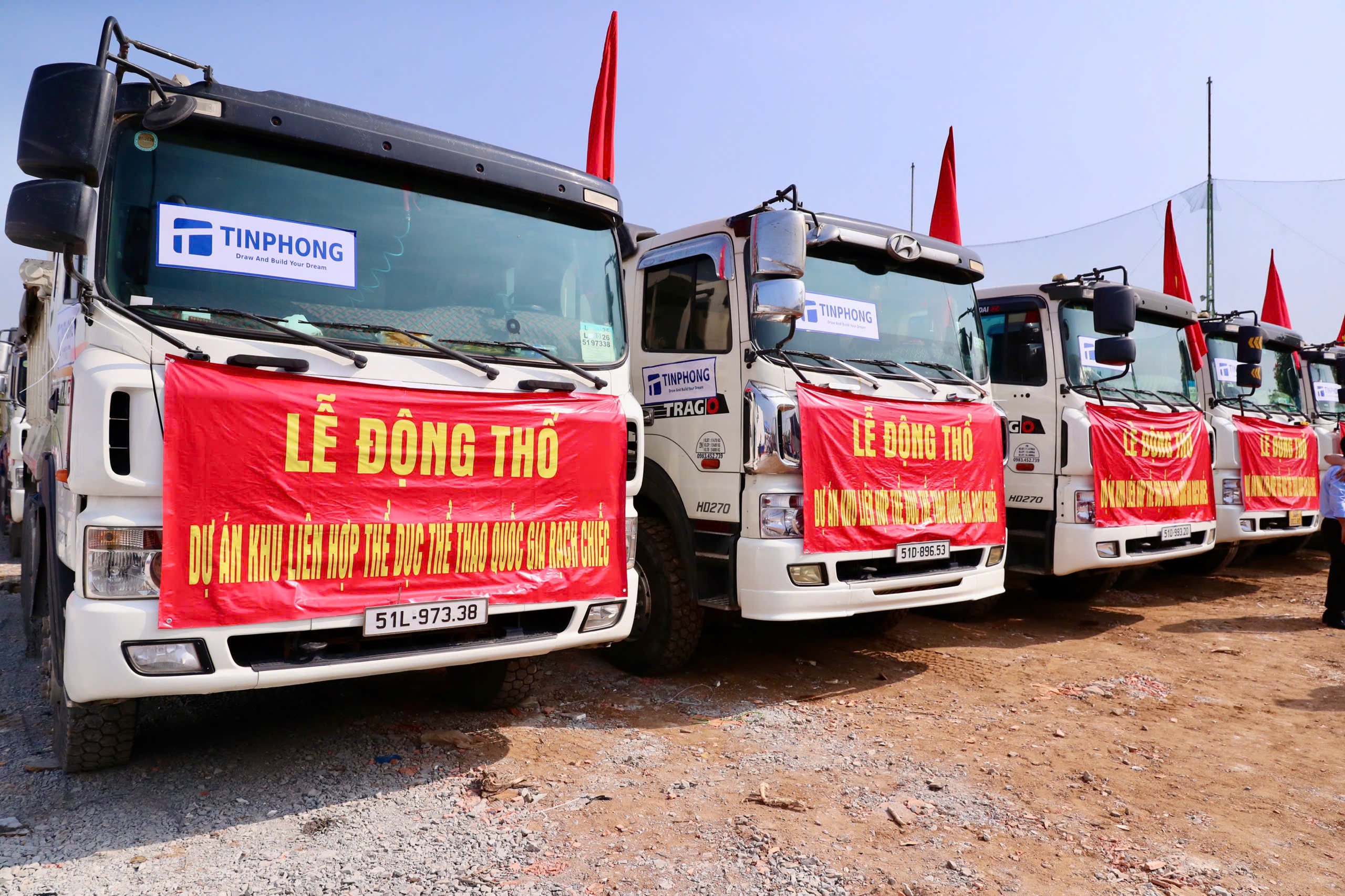 Sân vận động 70.000 chỗ ngồi lớn nhất Nam Bộ chính thức khởi công tại TPHCM - Ảnh 1.