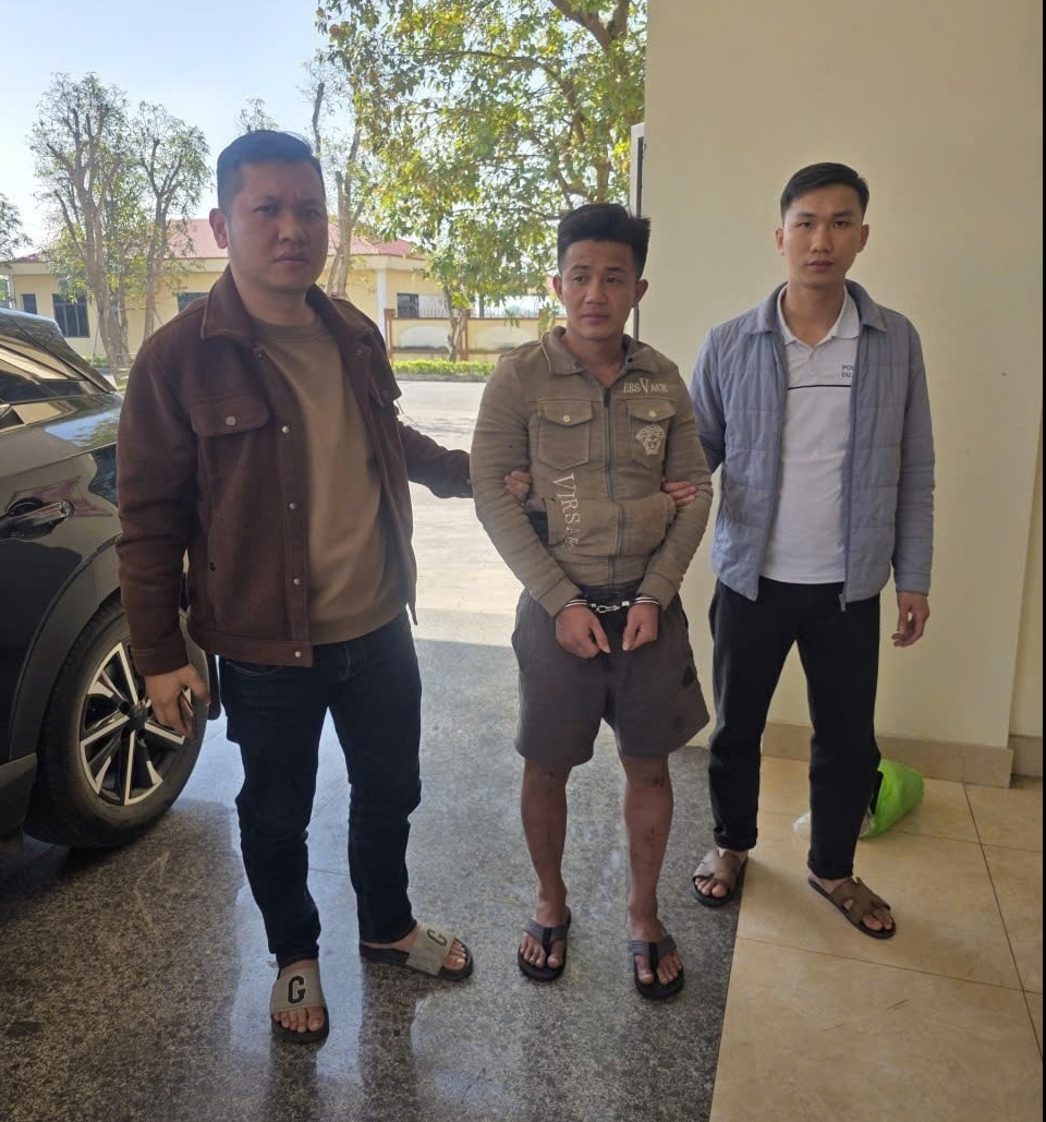 Hà Tĩnh: Bắt giữ thành công nghi can gây ra vụ cướp tài sản rồi bỏ trốn - Ảnh 1.