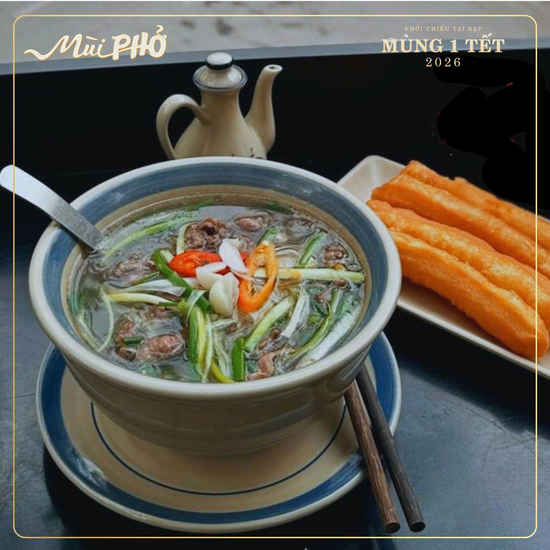 Xu&acirc;n Hinh trong vai &ocirc;ng M&ugrave;i &ndash; &ldquo;M&ugrave;i Phở&rdquo;