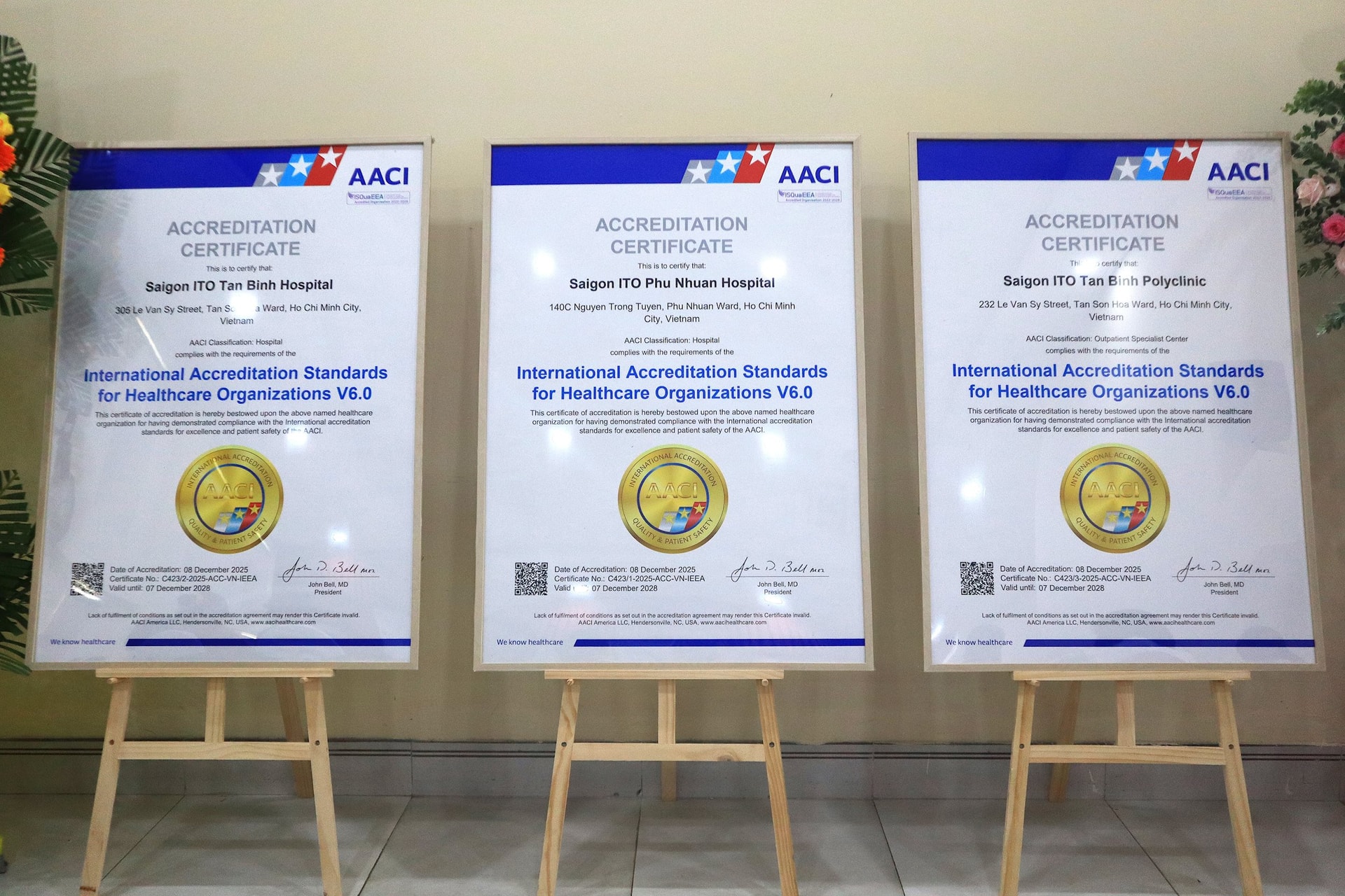 TPHCM ghi nhận thêm 3 cơ sở y tế đạt chuẩn quốc tế AACI - Ảnh 1.