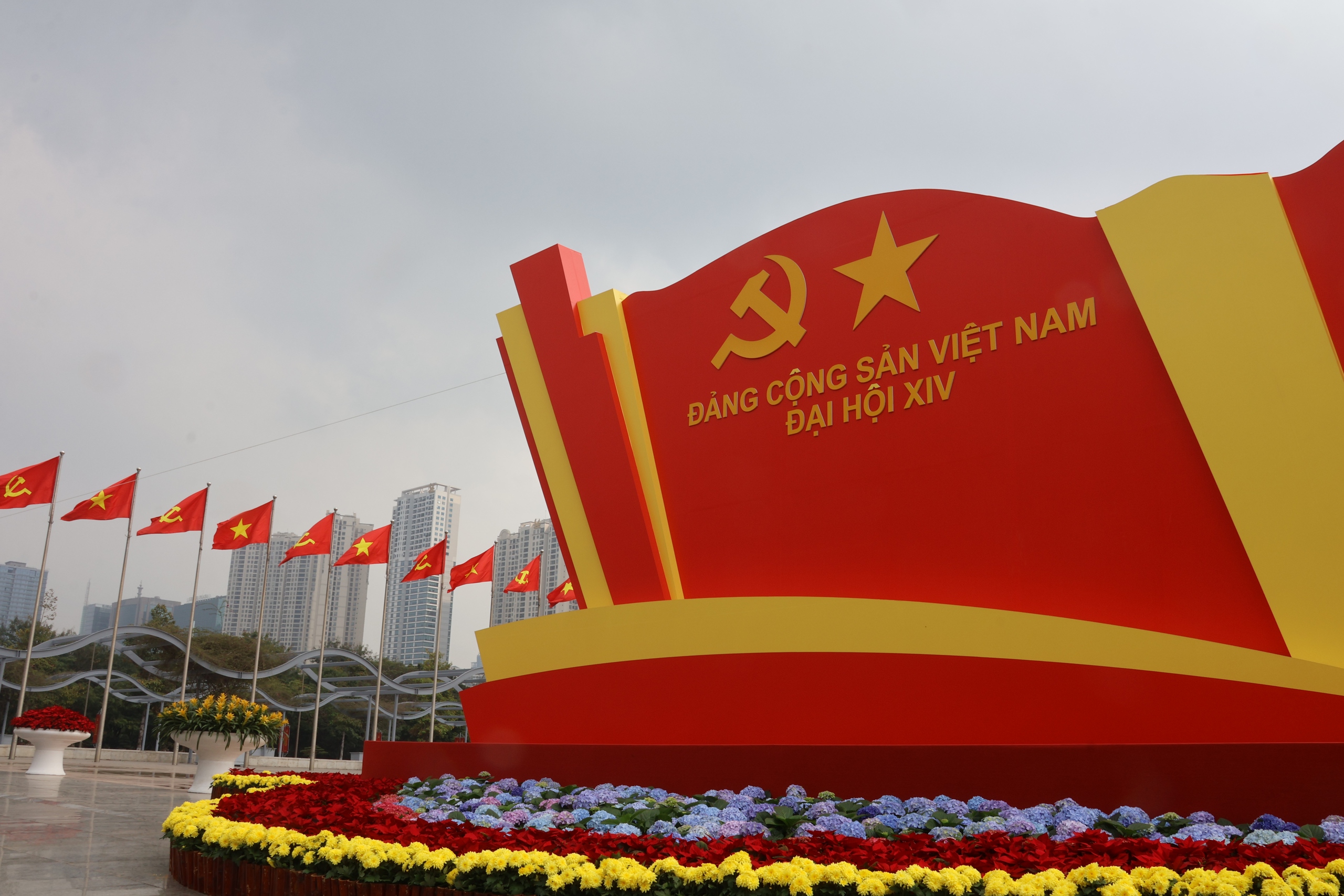 Khai mạc trọng thể Đại hội đại biểu to&agrave;n quốc lần thứ XIV của Đảng - Ảnh 3.