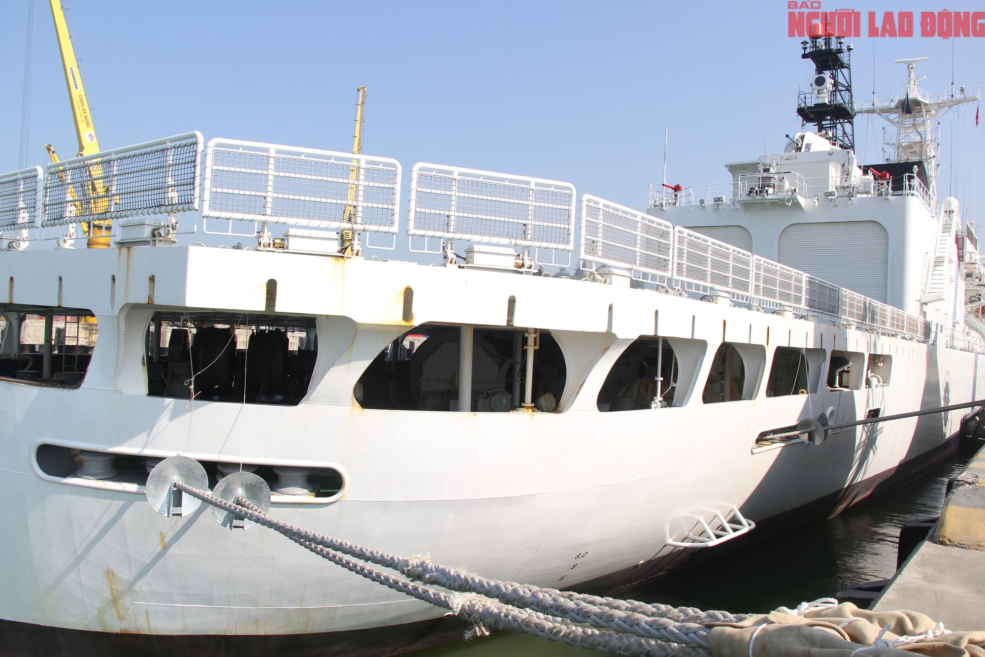 T&agrave;u tuần tra Akitsushima của Lực lượng Bảo vệ bờ biển Nhật Bản thăm Đ&agrave; Nẵng - Ảnh 4.