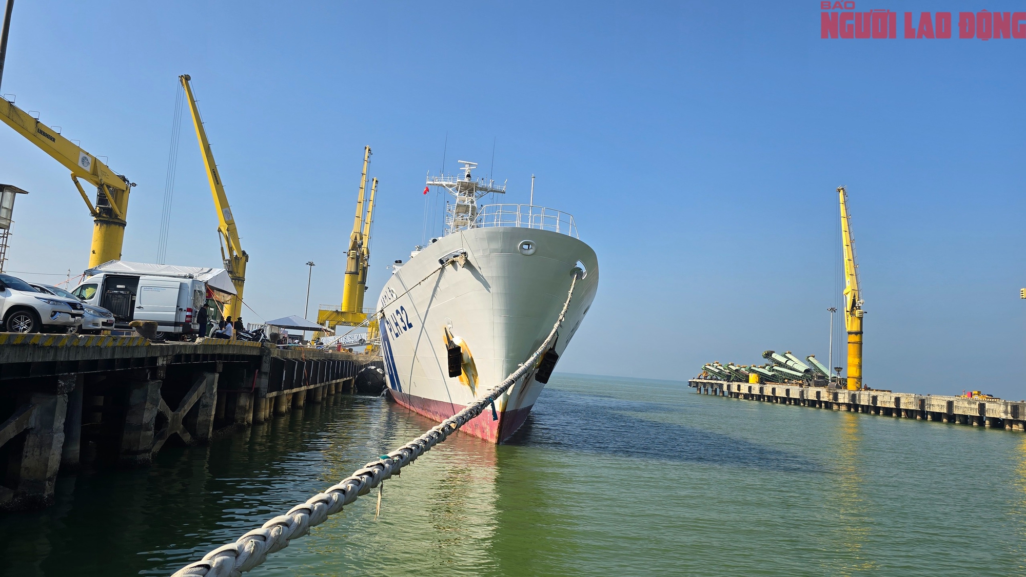 T&agrave;u tuần tra Akitsushima của Lực lượng Bảo vệ bờ biển Nhật Bản thăm Đ&agrave; Nẵng - Ảnh 13.