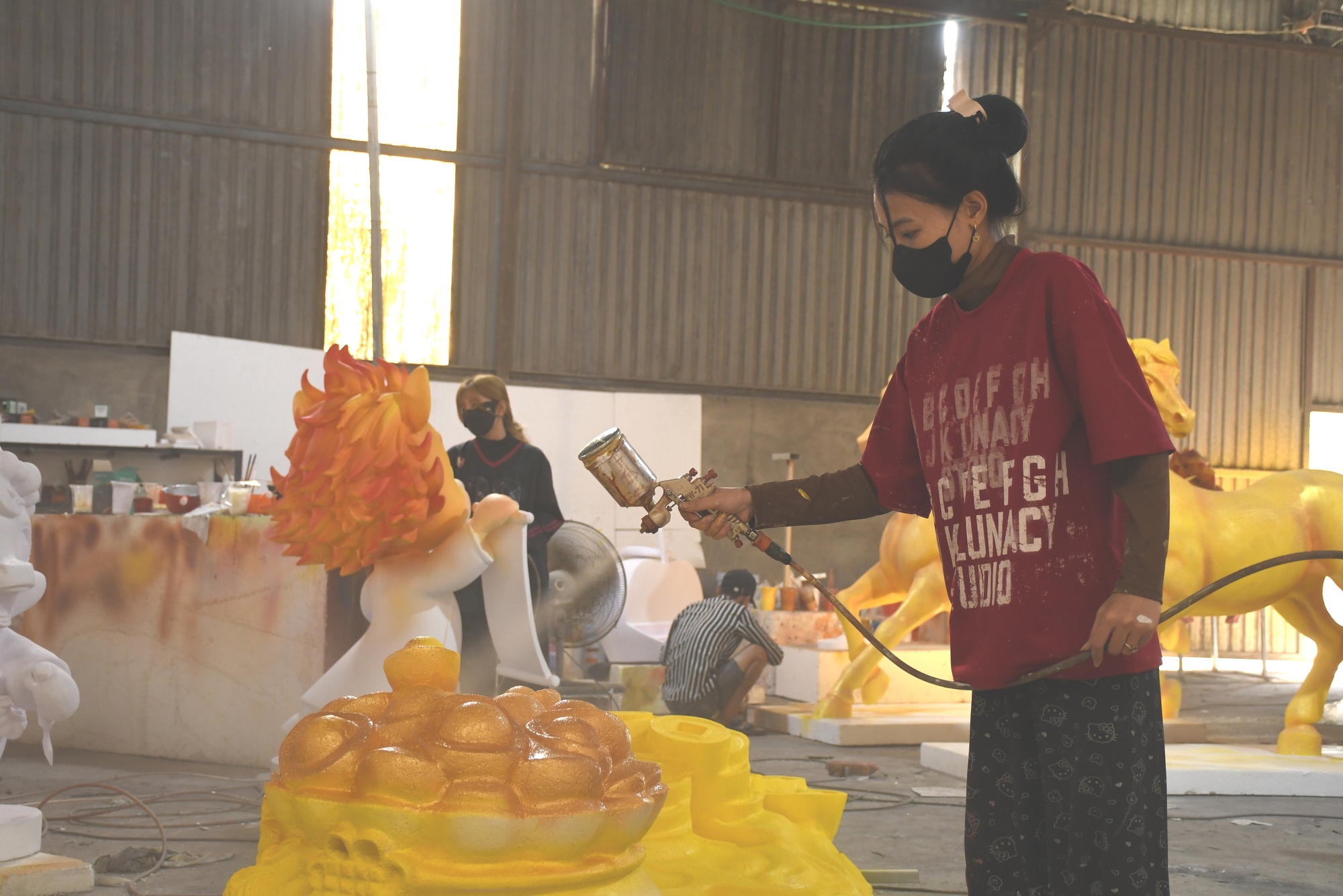 Linh vật ngựa độc đáo cho Tết Bính Ngọ 2026 tại Đồng Nai và TPHCM - Ảnh 8. Linh vật ngựa độc đáo cho Tết Bính Ngọ 2026 tại Đồng Nai và TPHCM - Ảnh 8.