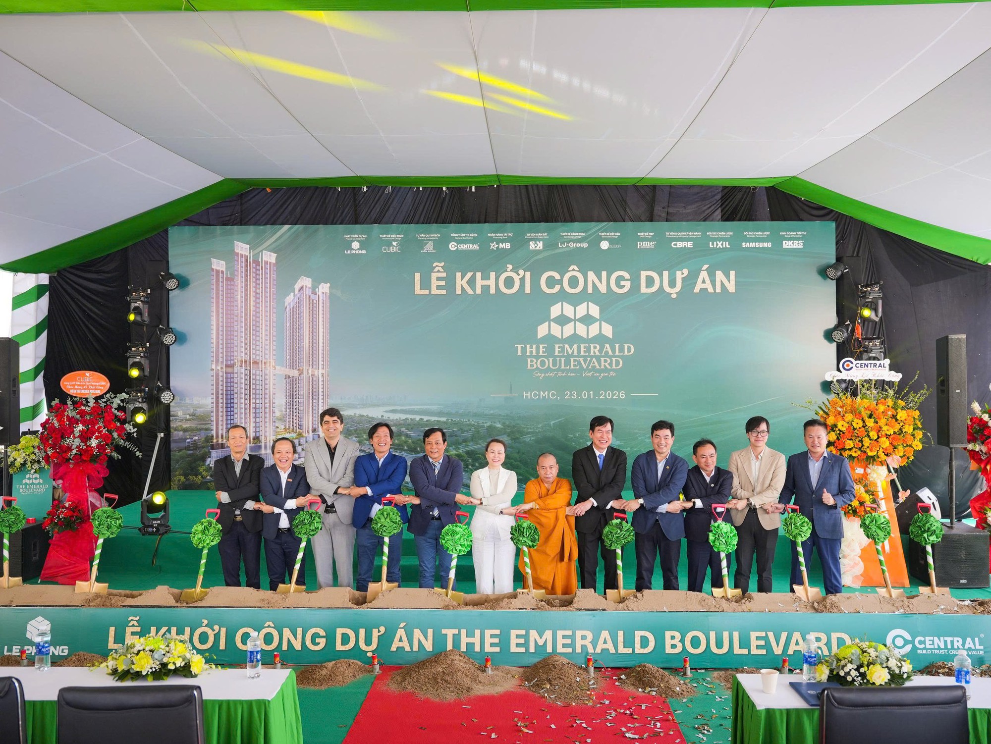 Khởi công dự án The Emerald Boulevard của Lê Phong Group tại TPHCM - Ảnh 1.