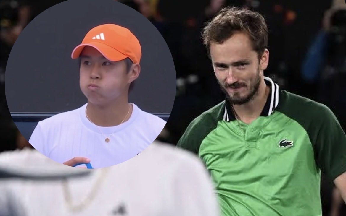 Learner Tien hạ Medvedev trong 3 set, lập nhiều cột mốc khi v&agrave;o tứ kết &Uacute;c mở rộng - Ảnh 2.