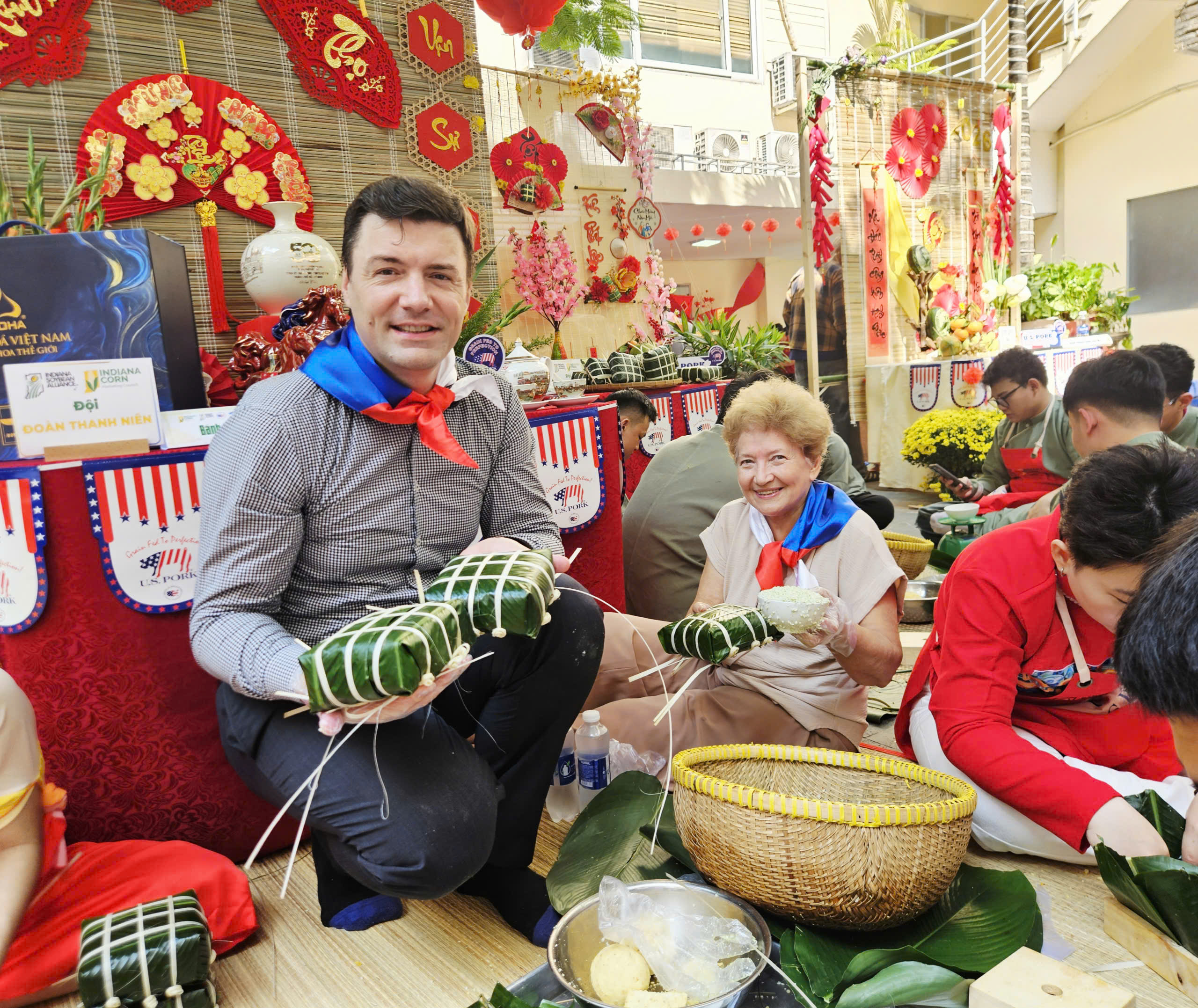 B&aacute;nh chưng với thịt heo Mỹ c&oacute; g&igrave; đặc biệt? - Ảnh 1.