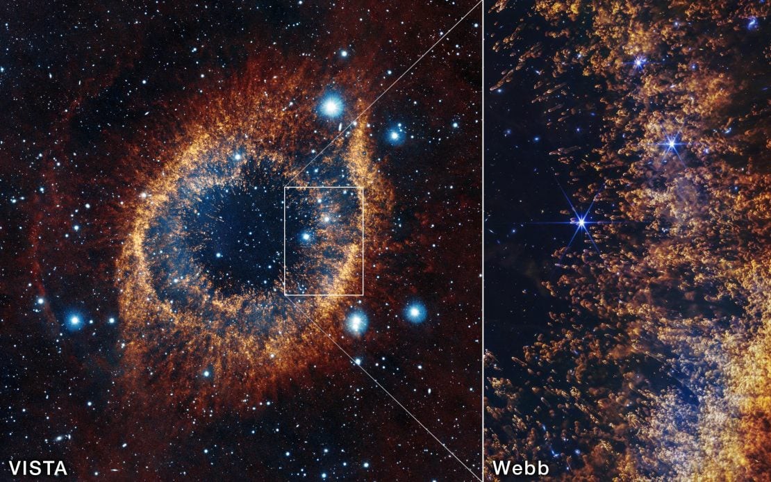 Đ&aacute;m m&acirc;y kim loại khổng lồ hiện giữa trời, bao v&acirc;y "Mặt Trời thứ 3" - Ảnh 2.