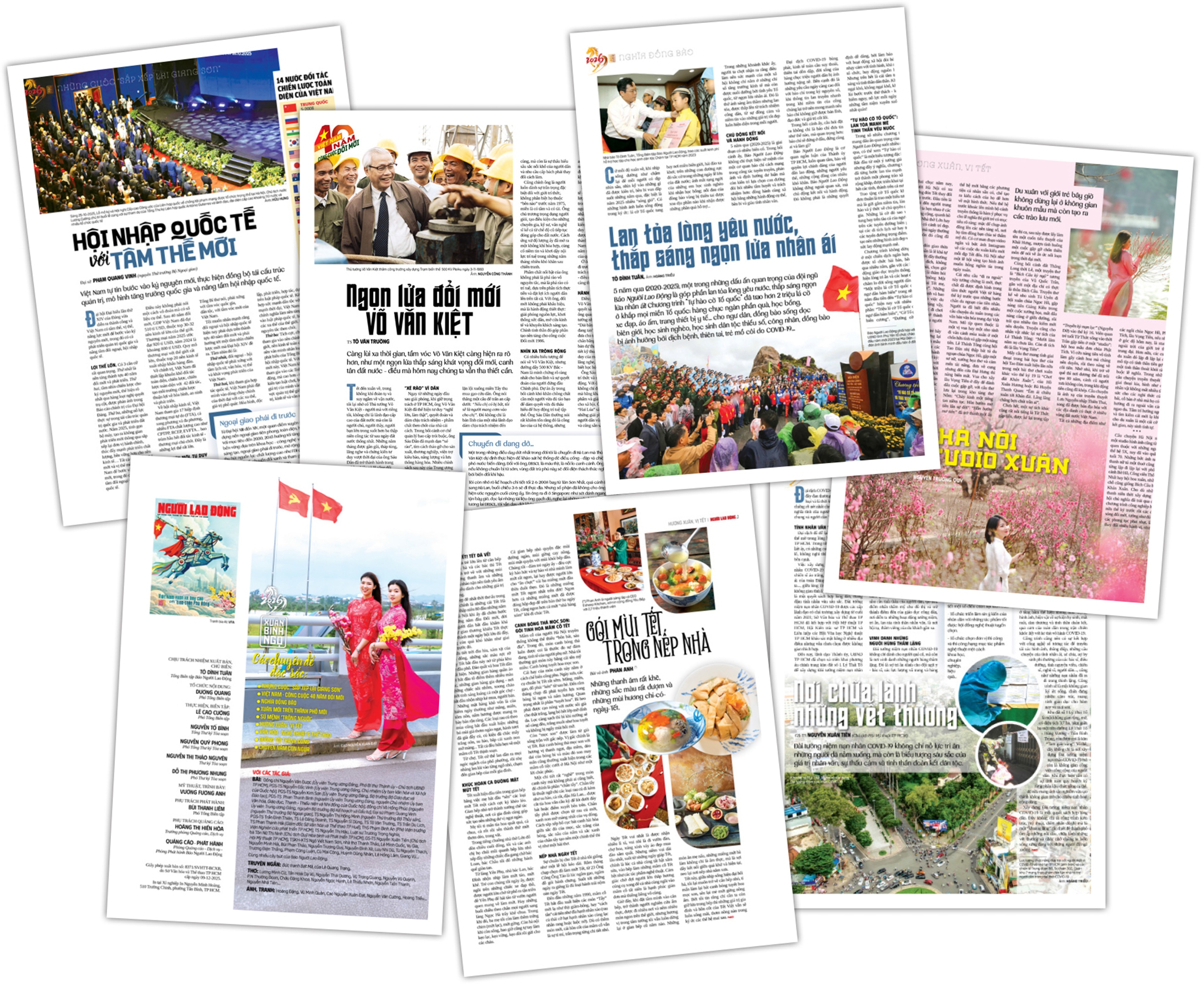 Giai phẩm Người Lao Động XU&Acirc;N B&Iacute;NH NGỌ 2026: Đ&Oacute;N Tết Với những chuy&ecirc;n đề đặc sắc - Ảnh 1.