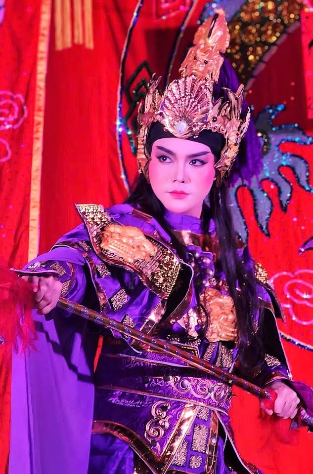 Cao Mỹ Châu, Huỳnh Nhật, Cát Phượng hội ngộ ca cảnh "Mai Vàng khát vọng vươn cao" - Ảnh 4.