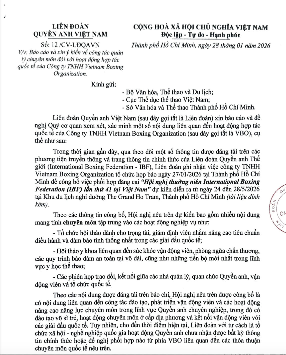 Liên đoàn Quyền Anh quốc tế "nhập gia không tùy tục" - Ảnh 3.