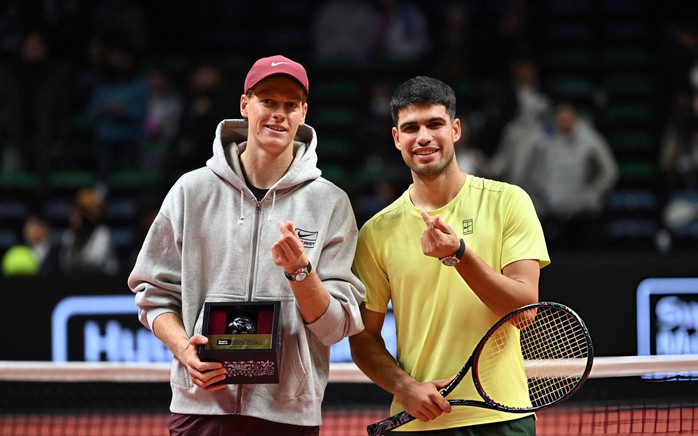 Thắng đẹp Djokovic, Alcaraz ho&agrave;n tất bộ sưu tập Grand Slam ở tuổi trẻ nhất lịch sử - Ảnh 2.