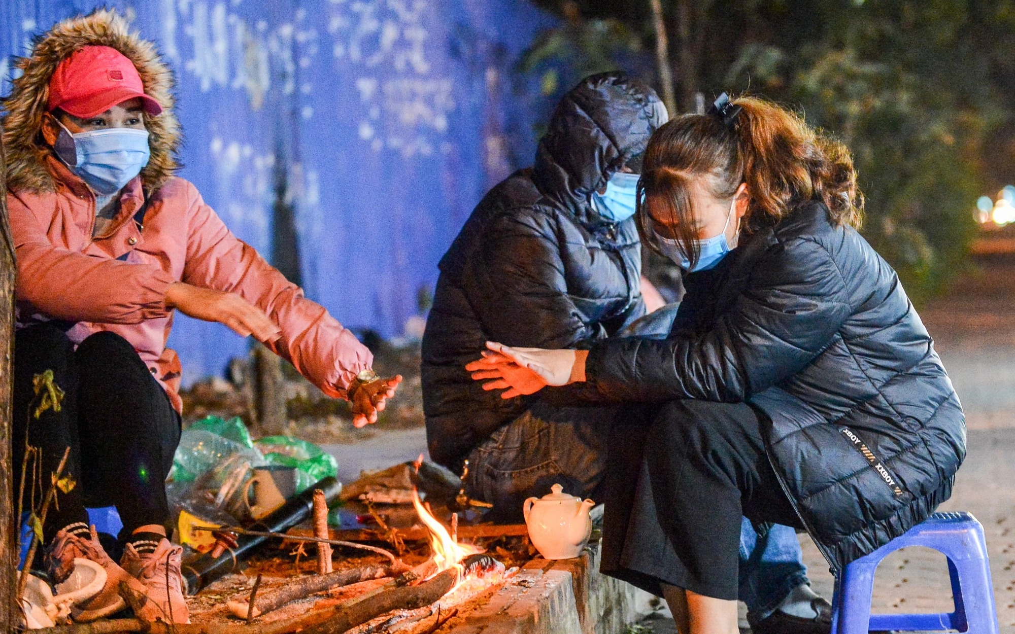 Miền Bắc rét đậm rét hại , Mẫu Sơn nhiệt độ xuống dưới 3 độ C - Ảnh 2.