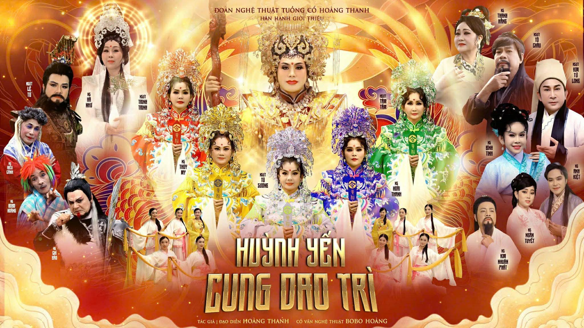 Niềm vui vỡ òa của nghệ sĩ Hoàng Thanh khi chiều nay phát hành MV "Huỳnh Yến Cung Dao Trì" - Ảnh 3.