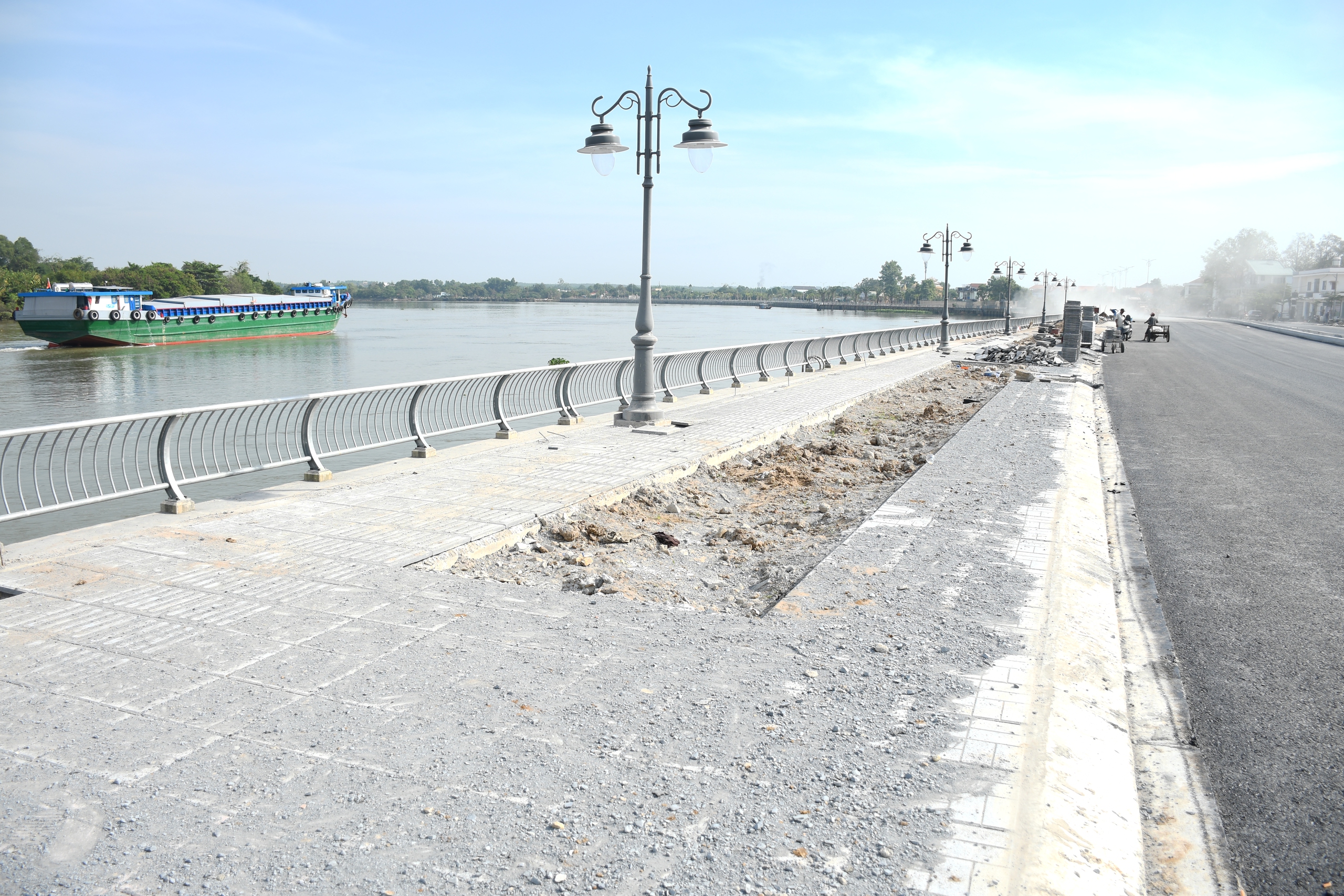 Cận cảnh đường ven s&ocirc;ng Đồng Nai ho&agrave;n thiện trước Tết Nguy&ecirc;n đ&aacute;n 2026 - Ảnh 14.