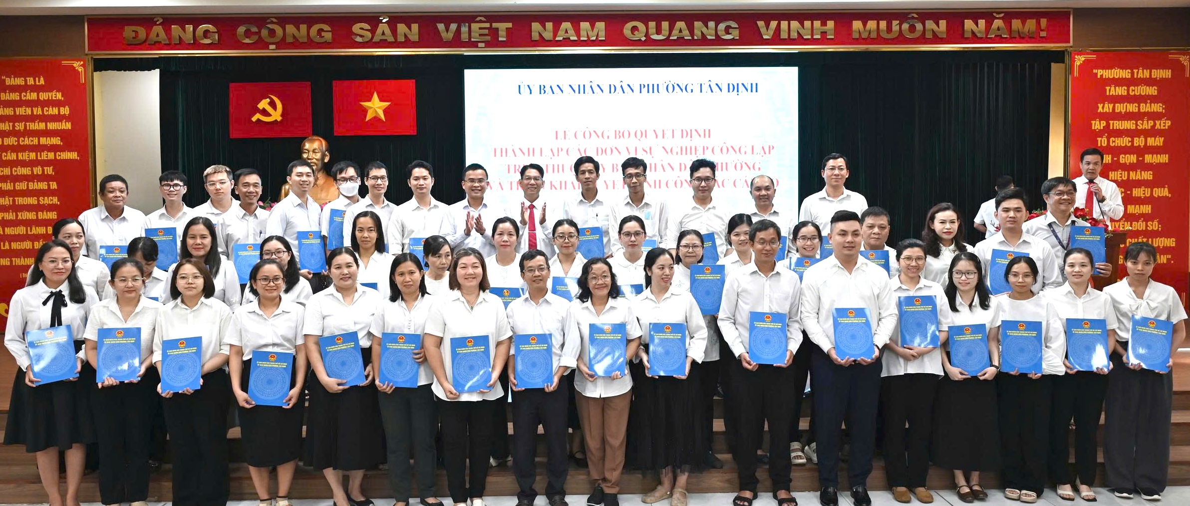 TPHCM: Phường Tân Định thành lập Trạm Y tế và Trung tâm Cung ứng dịch vụ công - Ảnh 2.