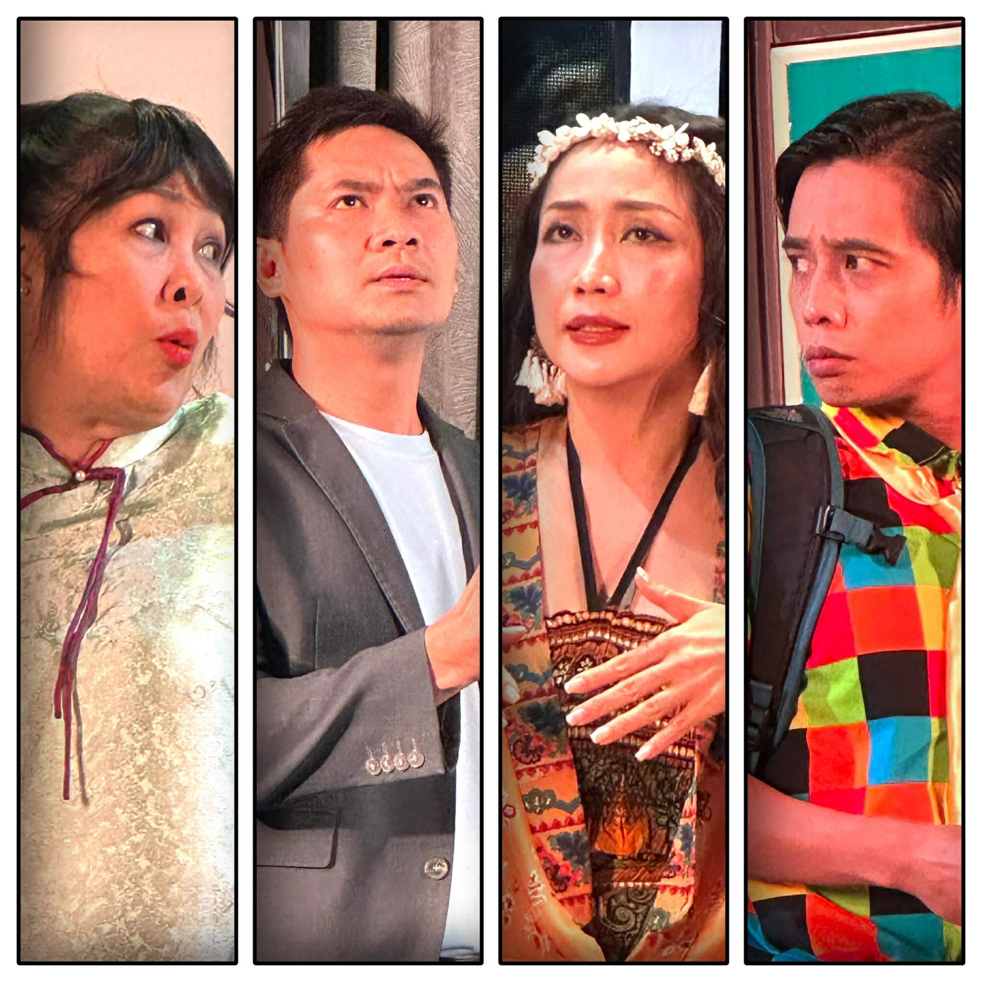 NSND Hồng Vân mang tiếng cười đến với vở hài "Tương đối rối tương phùng" - Ảnh 1.