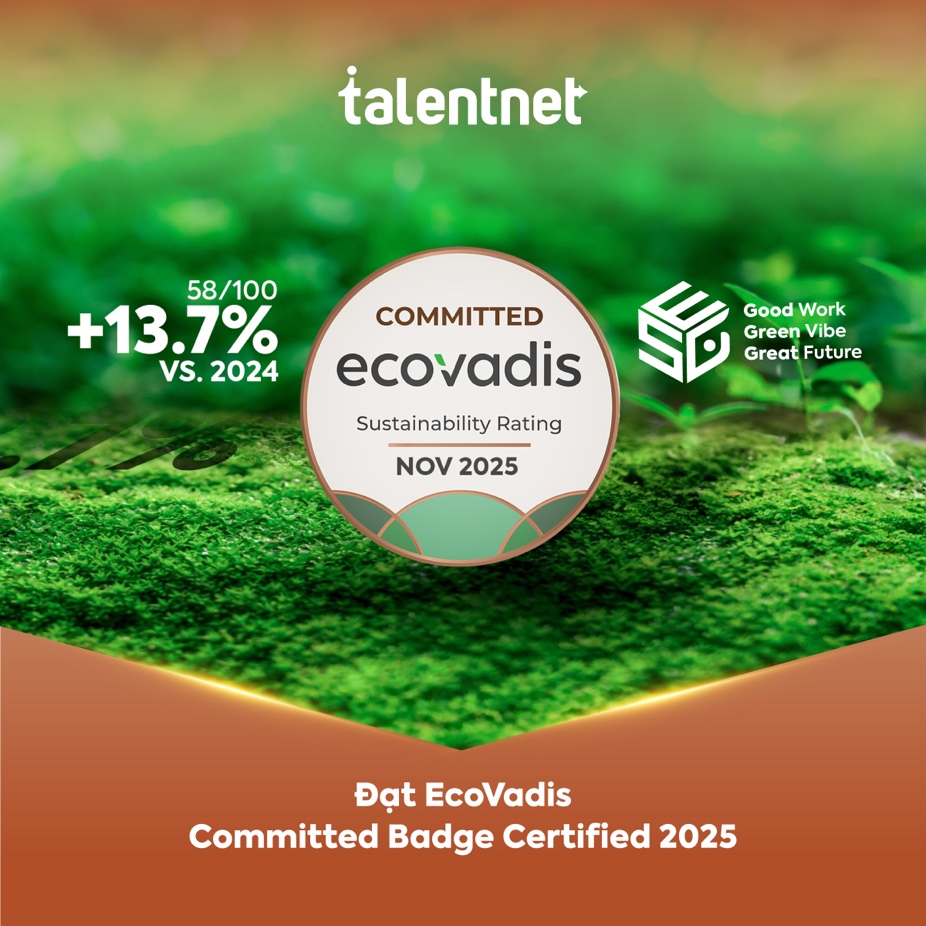 Cột mốc mới cho hành trình phát triển bền vững của Talentnet trong năm 2025 - Ảnh 3.