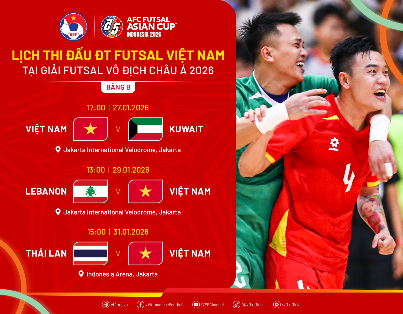 Tuyển futsal Việt Nam tập trung, hướng tới VCK futsal châu Á 2026 - Ảnh 3.