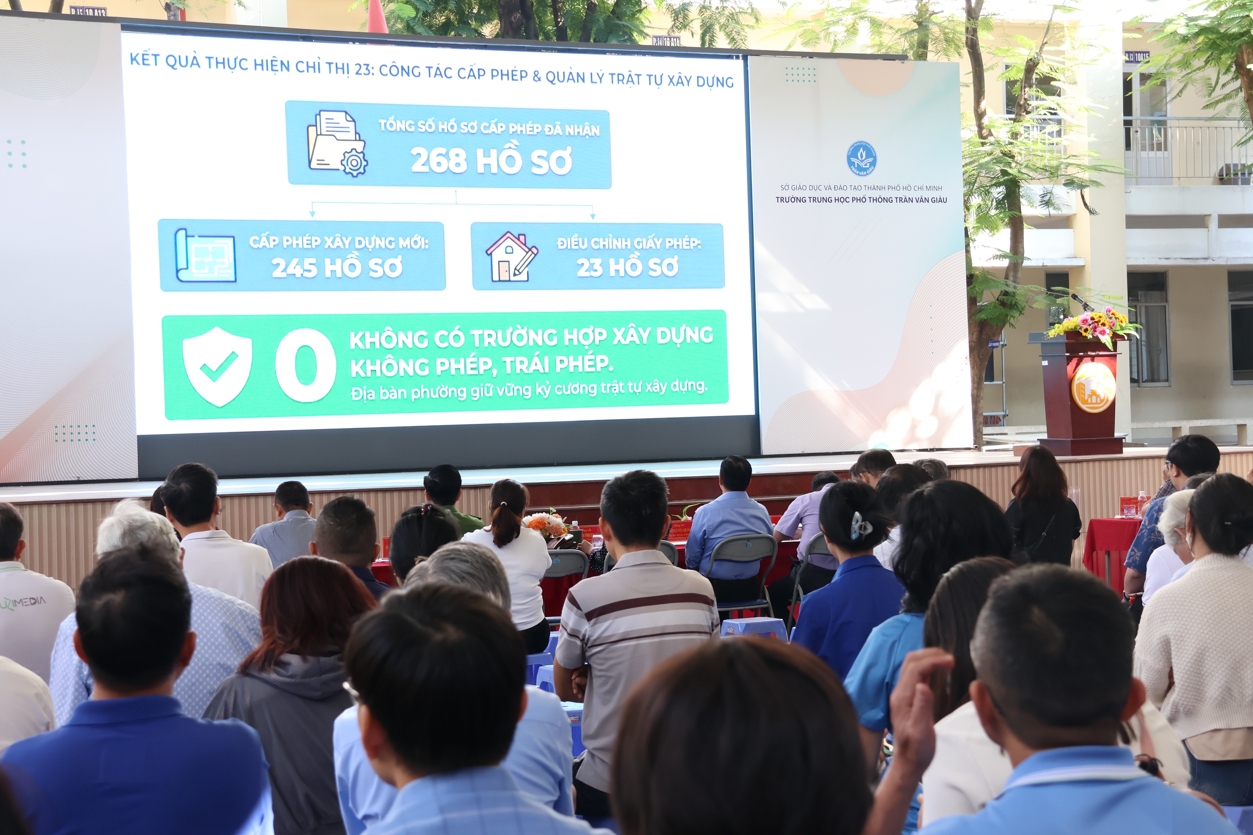 &ldquo;Tr&aacute;nh h&igrave;nh thức, l&agrave;m thực chất&rdquo;: Phường B&igrave;nh Lợi Trung n&acirc;ng chất Quy định 213 - Ảnh 3.