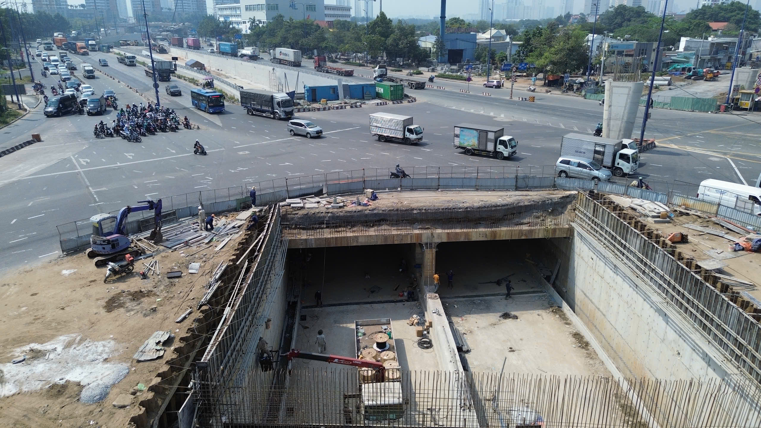 Ng&agrave;y mai th&ocirc;ng xe hầm chui HC1-02 tại An Ph&uacute; - Ảnh 11.