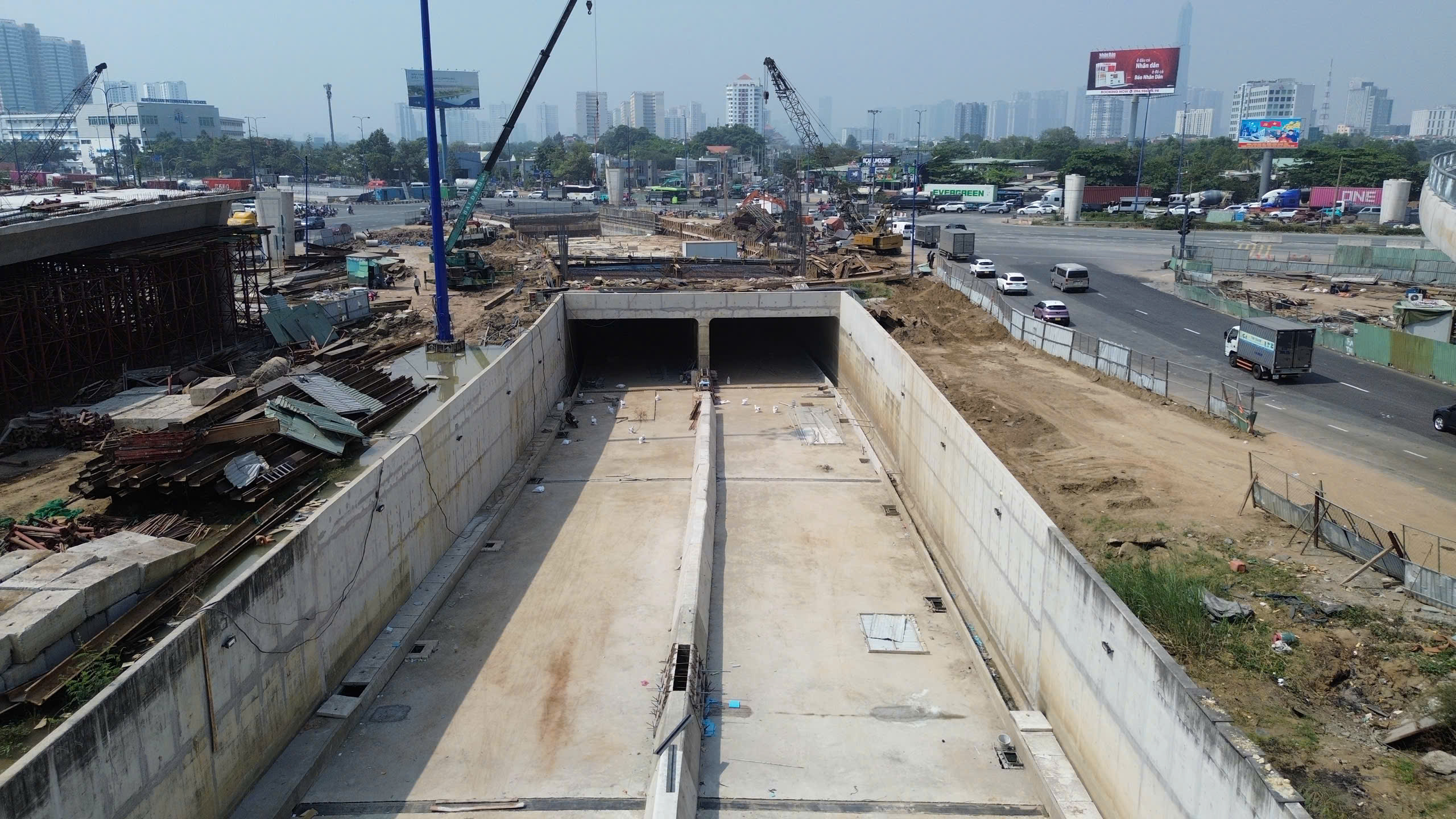 Ng&agrave;y mai th&ocirc;ng xe hầm chui HC1-02 tại An Ph&uacute; - Ảnh 6.