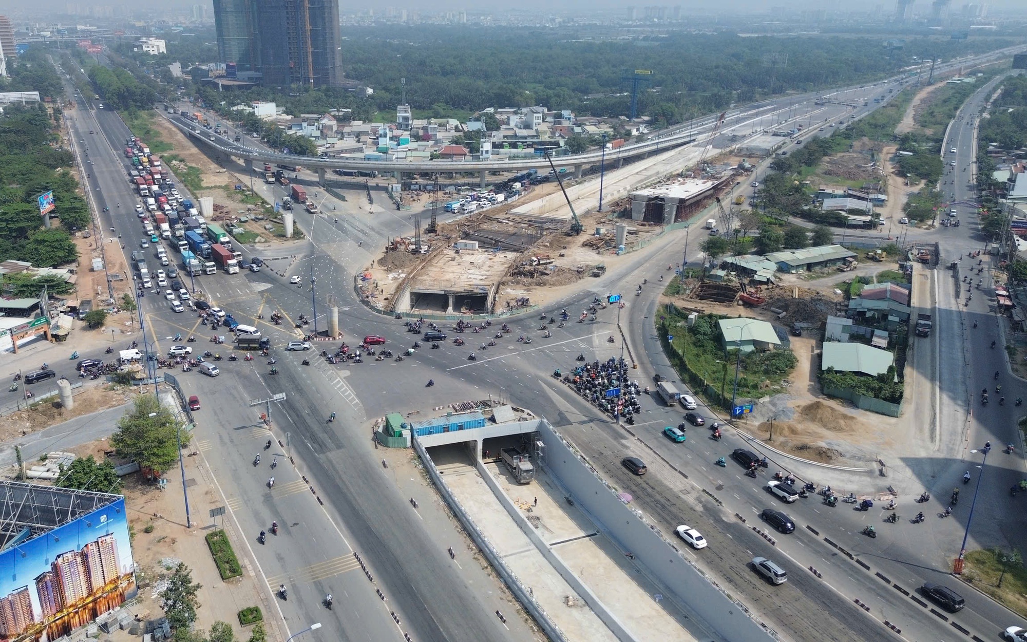 Th&ocirc;ng xe nh&aacute;nh hầm chui chiến lược n&uacute;t giao An Ph&uacute; - Ảnh 3.