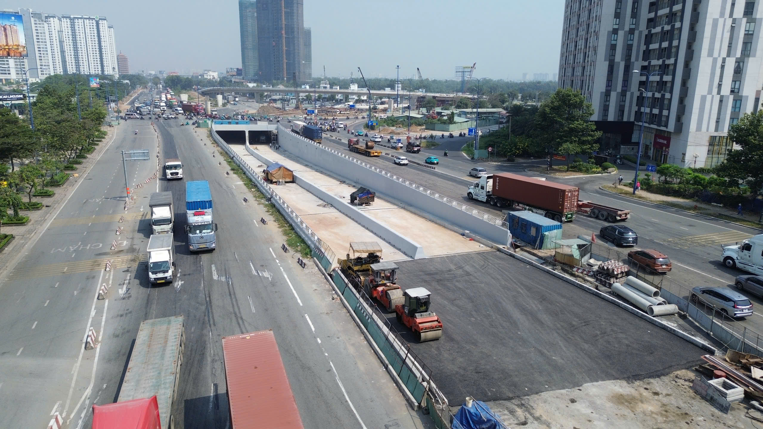 Ng&agrave;y mai th&ocirc;ng xe hầm chui HC1-02 tại An Ph&uacute; - Ảnh 1.