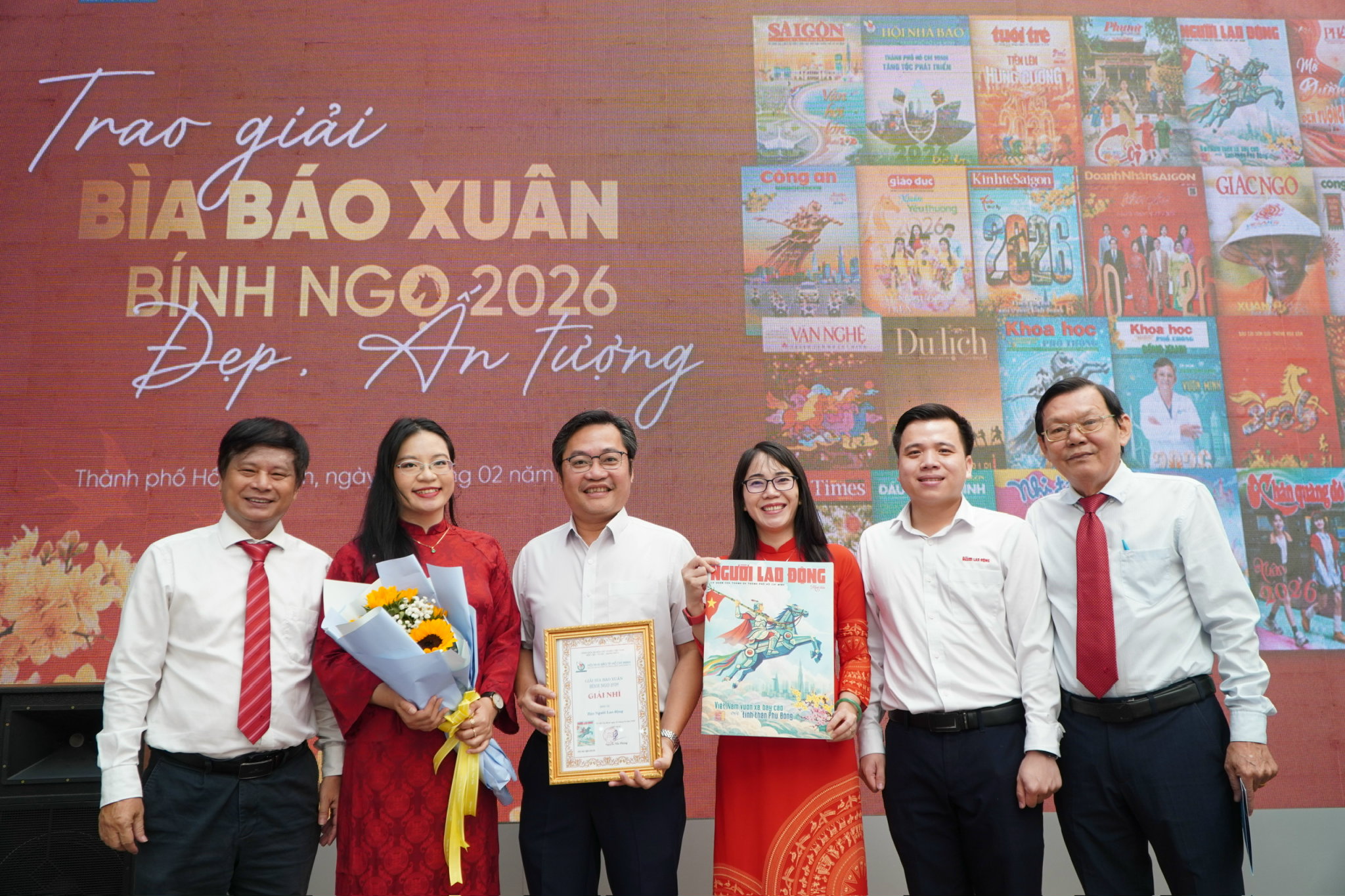 B&aacute;o Người Lao Động đoạt giải Nh&igrave; B&igrave;a B&aacute;o Xu&acirc;n B&iacute;nh Ngọ 2026 - Ảnh 3.