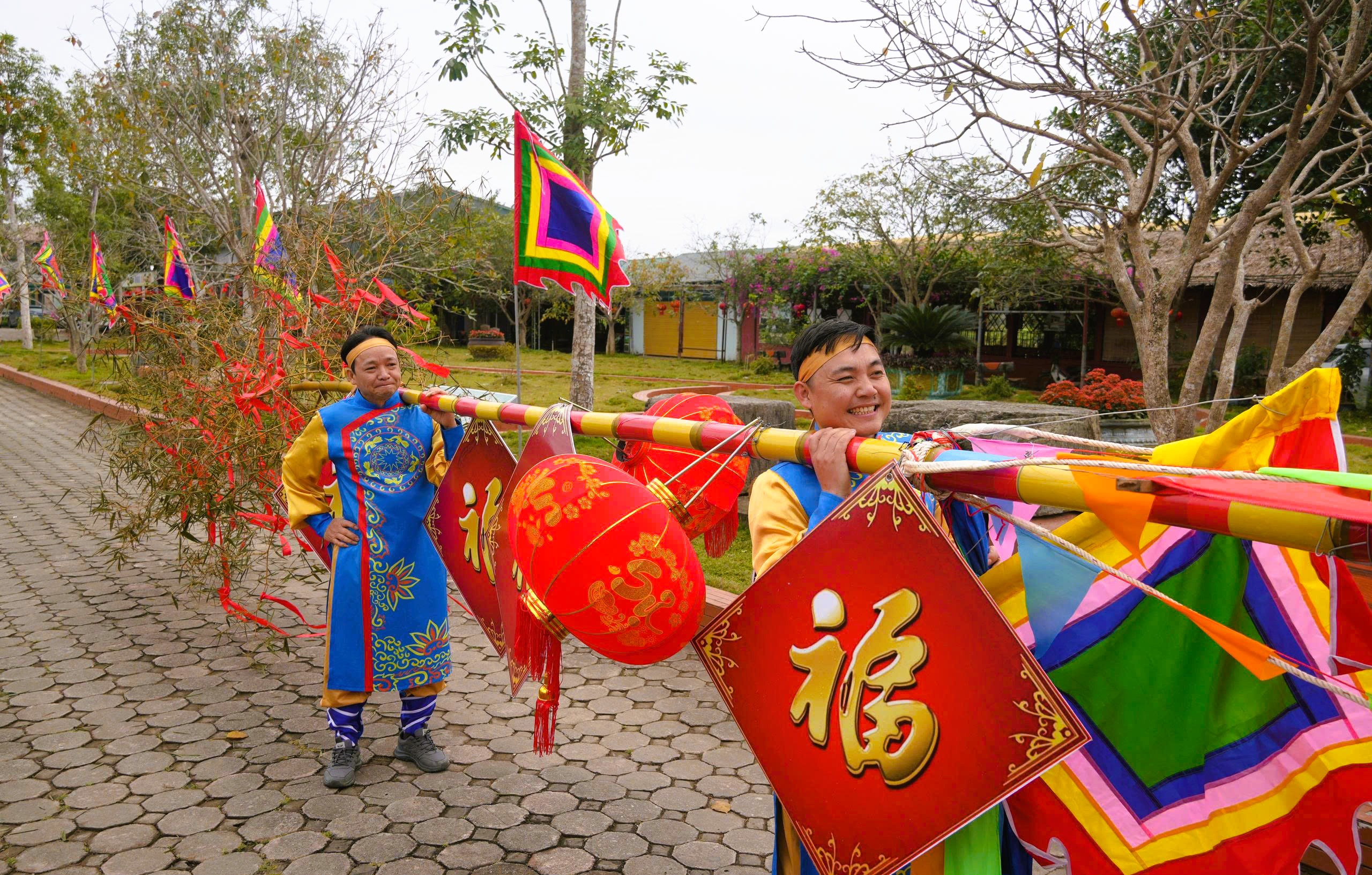 Lễ thượng n&ecirc;u ở di sản thế giới hơn 600 năm ở Thanh H&oacute;a - Ảnh 5.