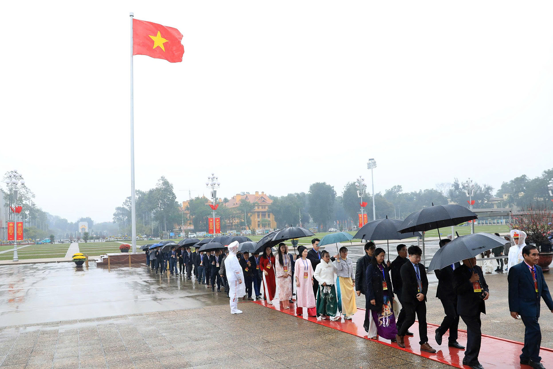 Chủ tịch nước Lương Cường cùng kiều bào dâng hương, thả cá chép - Ảnh 3.