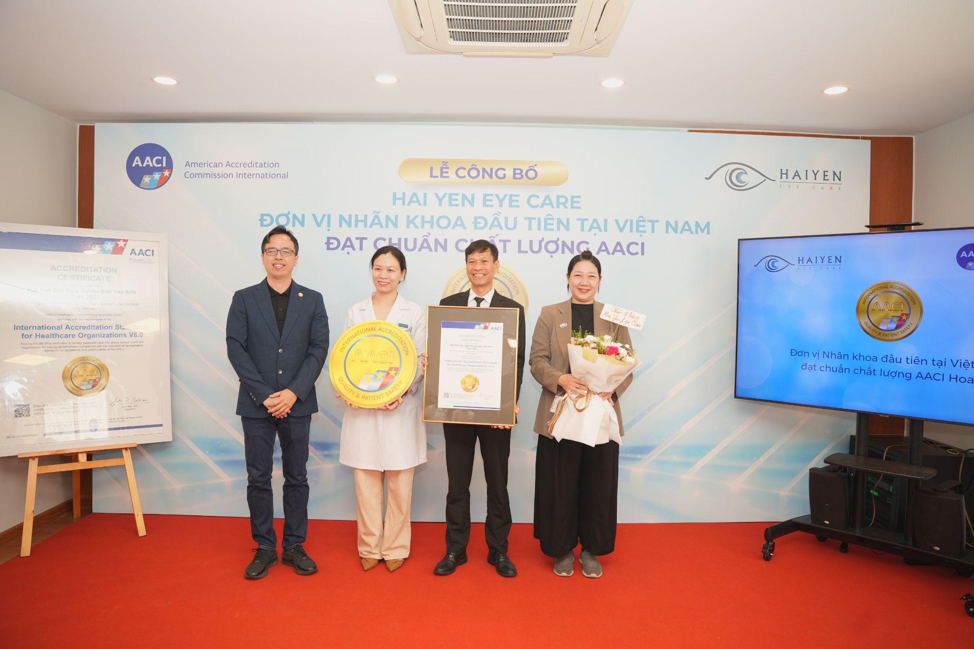 Hai Yen Eye Care – Đơn vị nhãn khoa đầu tiên đạt chuẩn AACI - Ảnh 1.