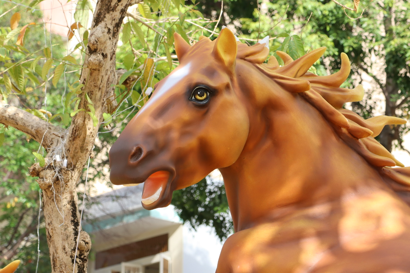 CLIP: Chi&ecirc;m ngưỡng cụm linh vật ngựa tại đường hoa nghệ thuật Cần Thơ - Ảnh 7.