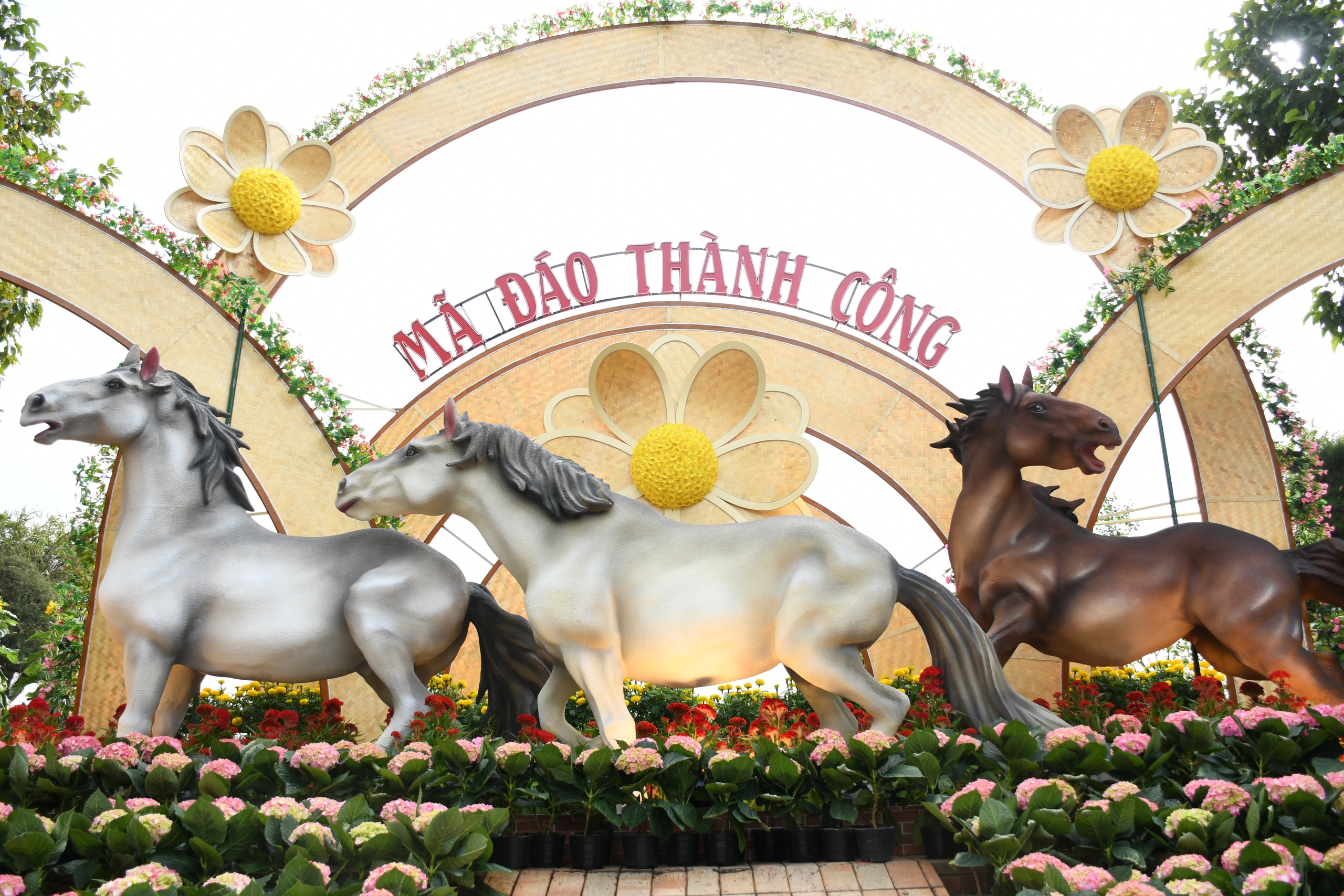 Linh vật ngựa mã đáo thành công đón Xuân 2026 ven sông Đồng Nai - Ảnh 9.