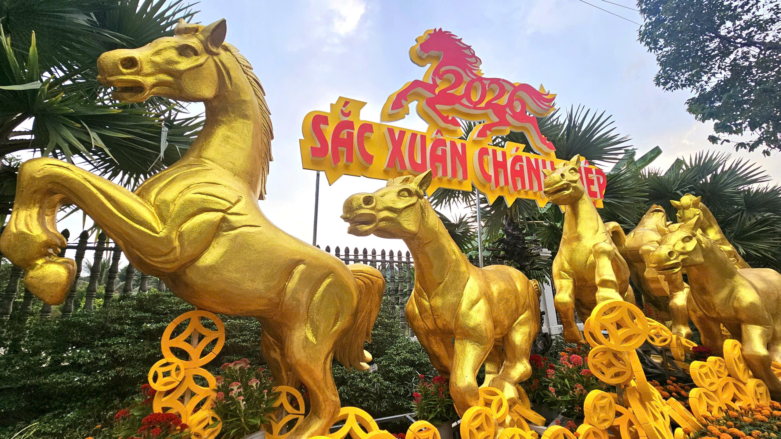 D&agrave;n linh vật ngựa M&atilde; đ&aacute;o th&agrave;nh c&ocirc;ng thu h&uacute;t du kh&aacute;ch tại phường Ch&aacute;nh Hiệp 2026 - Ảnh 5.