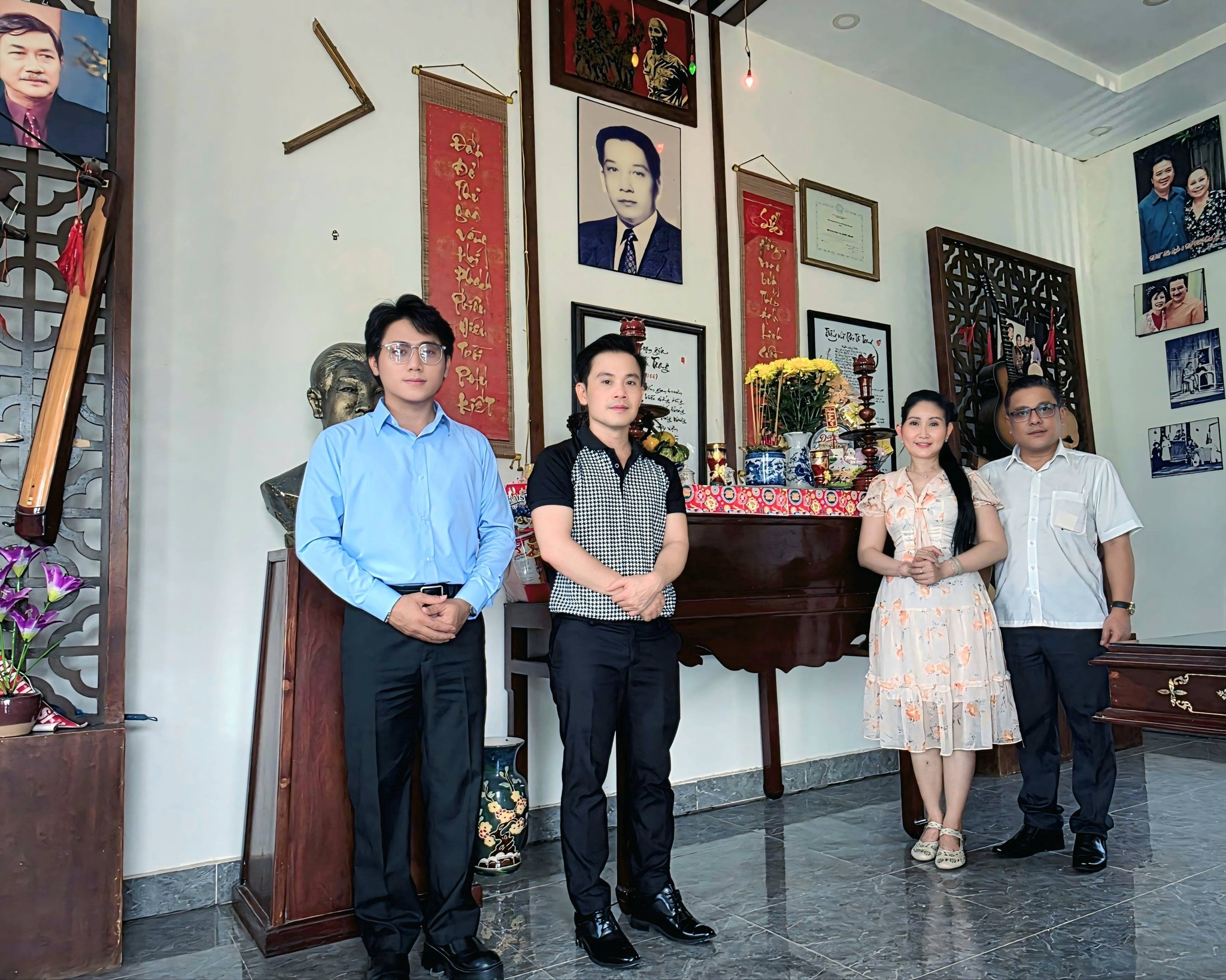 Ngày xuân về nguồn cội tưởng nhớ tác giả Trần Hữu Trang - Ảnh 4.