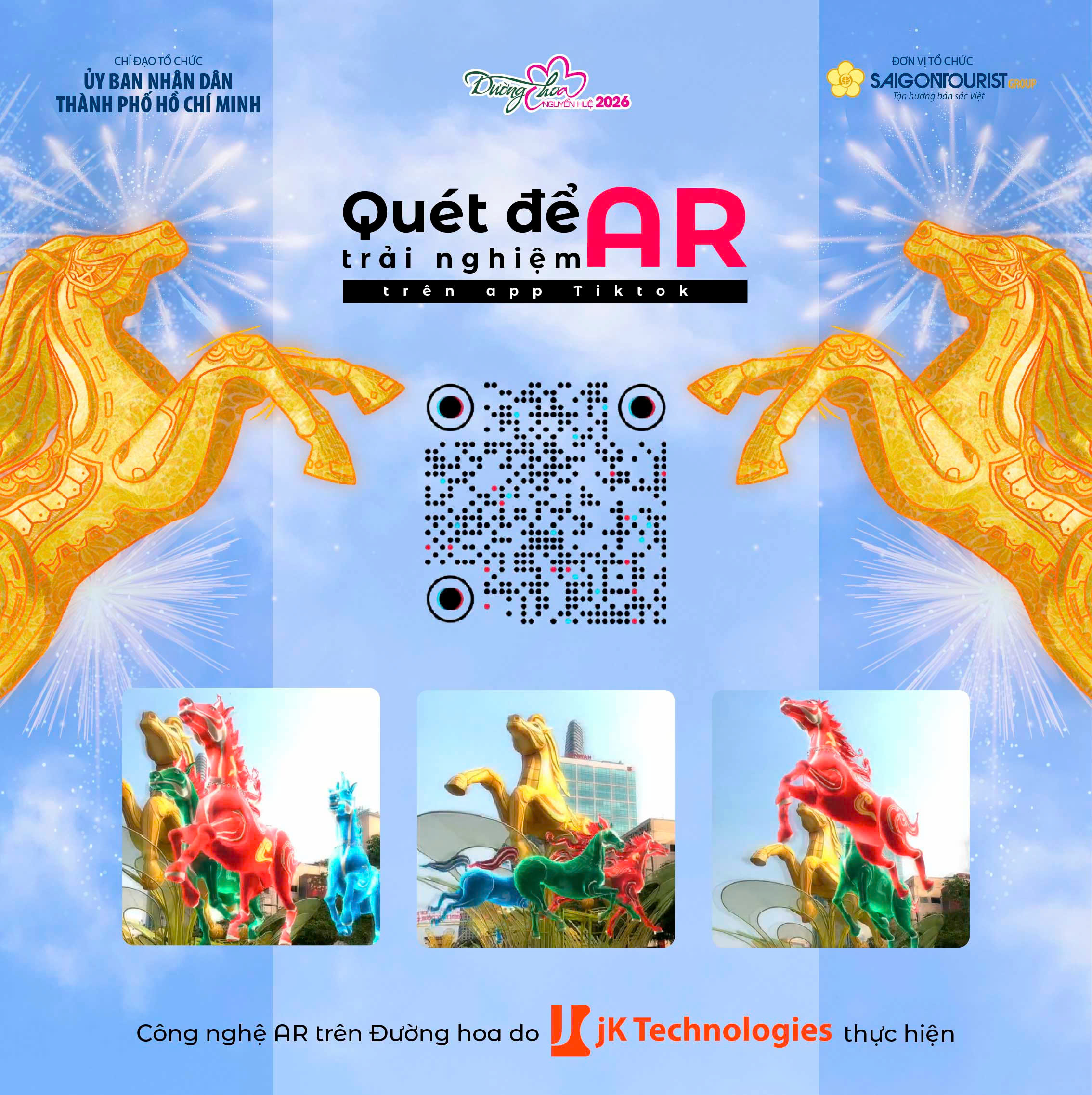 Lần đầu tiên Đường hoa Nguyễn Huệ có phiên bản ngày - đêm, bùng nổ công nghệ mapping - Ảnh 3.