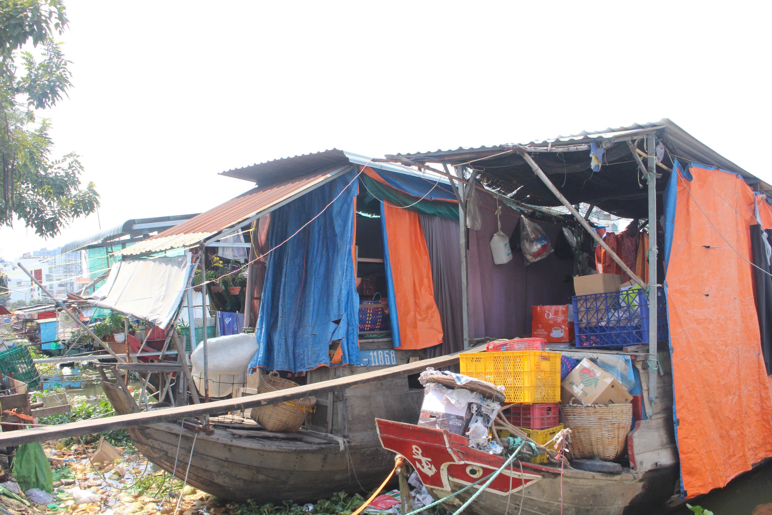 Những mùa xuân " neo" trên dòng Kênh Tẻ - Ảnh 1.