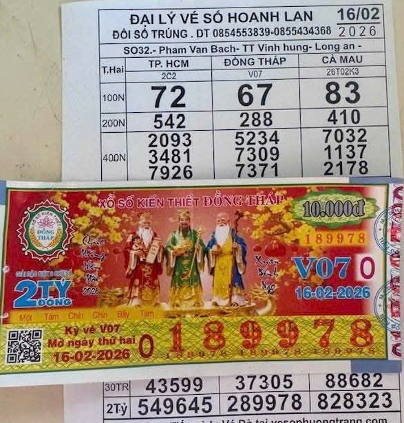 Xổ số miền Nam 2026: Nơi b&aacute;n tr&uacute;ng giải độc đắc ng&agrave;y m&ugrave;ng 1 Tết - Ảnh 2.