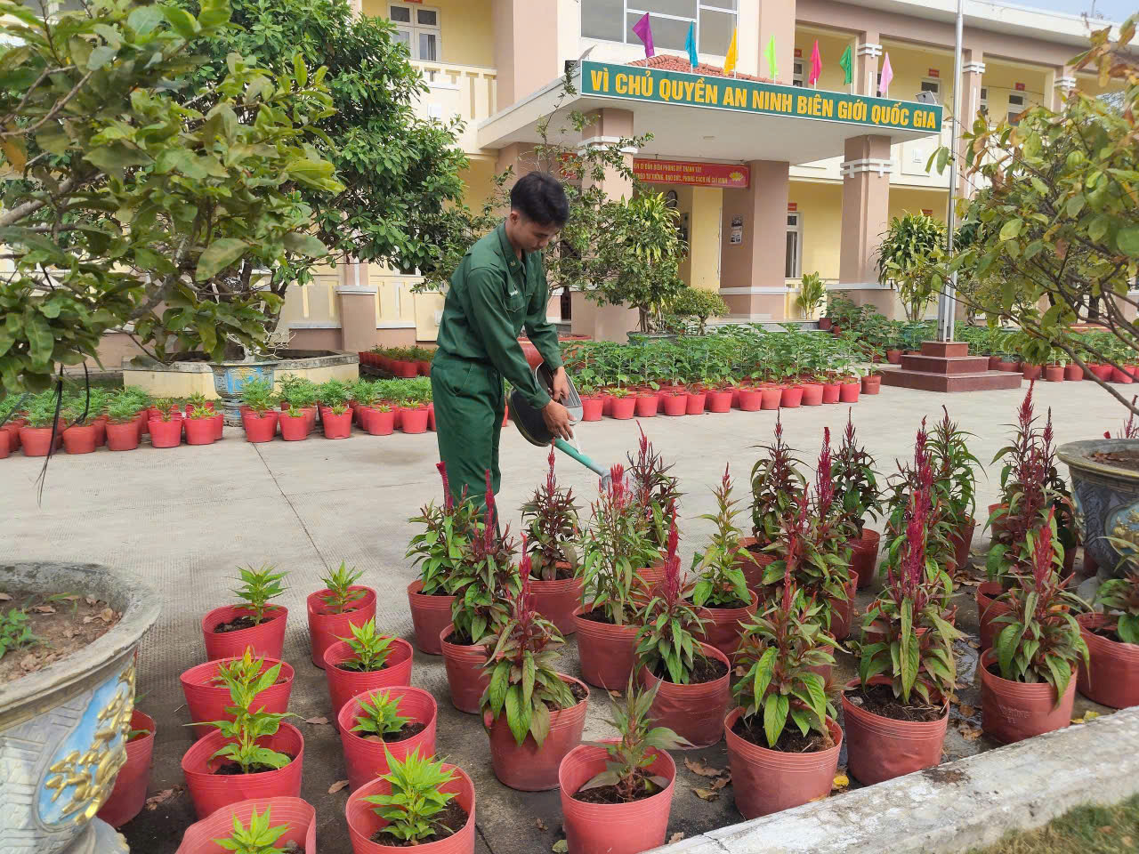 Ấm t&igrave;nh Xu&acirc;n bi&ecirc;n cương ở T&acirc;y Ninh - Ảnh 4.