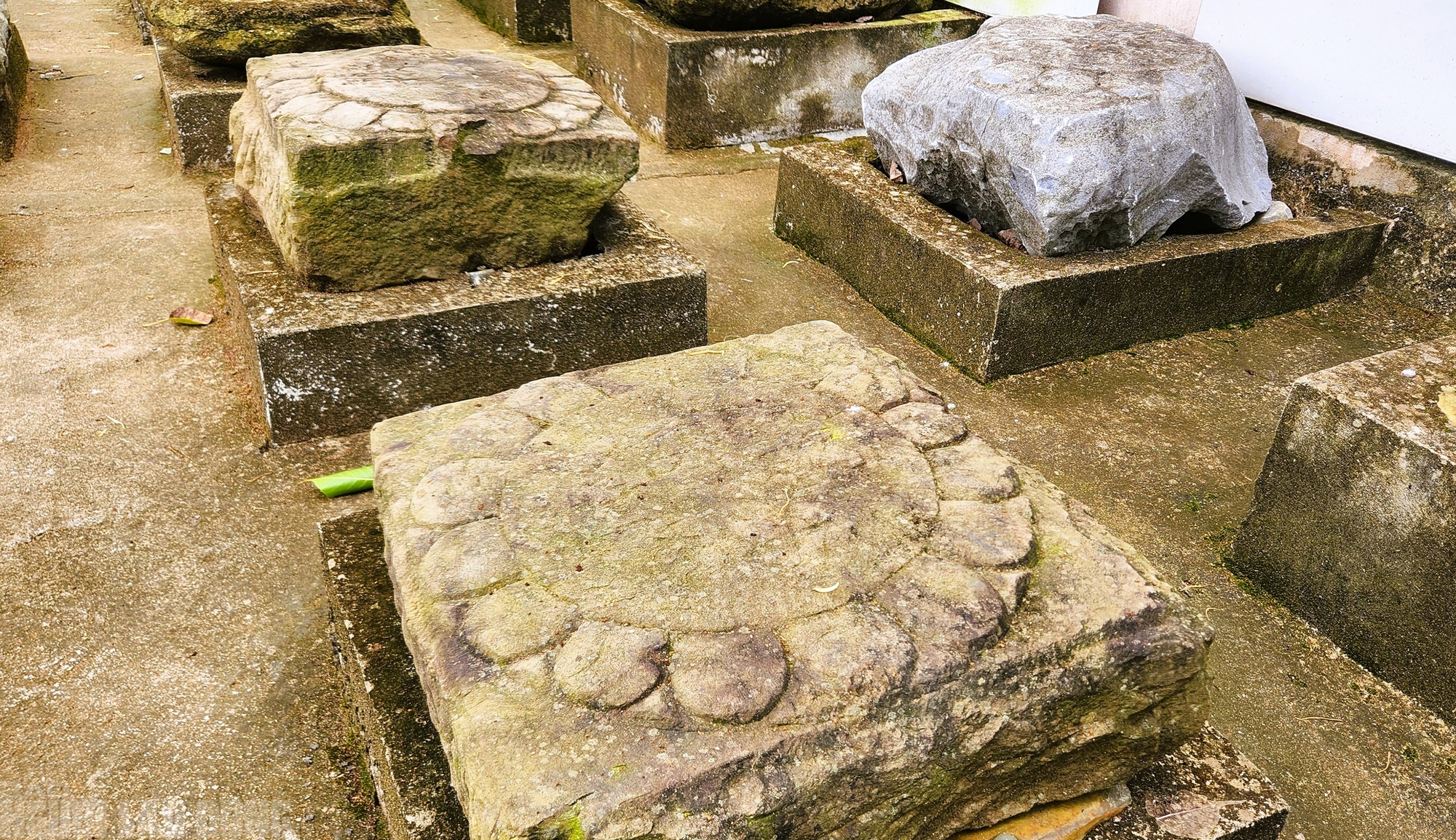 Kỳ b&iacute; những ch&acirc;n tảng đ&aacute; hơn 600 năm ở Th&agrave;nh nh&agrave; Hồ - Ảnh 4.