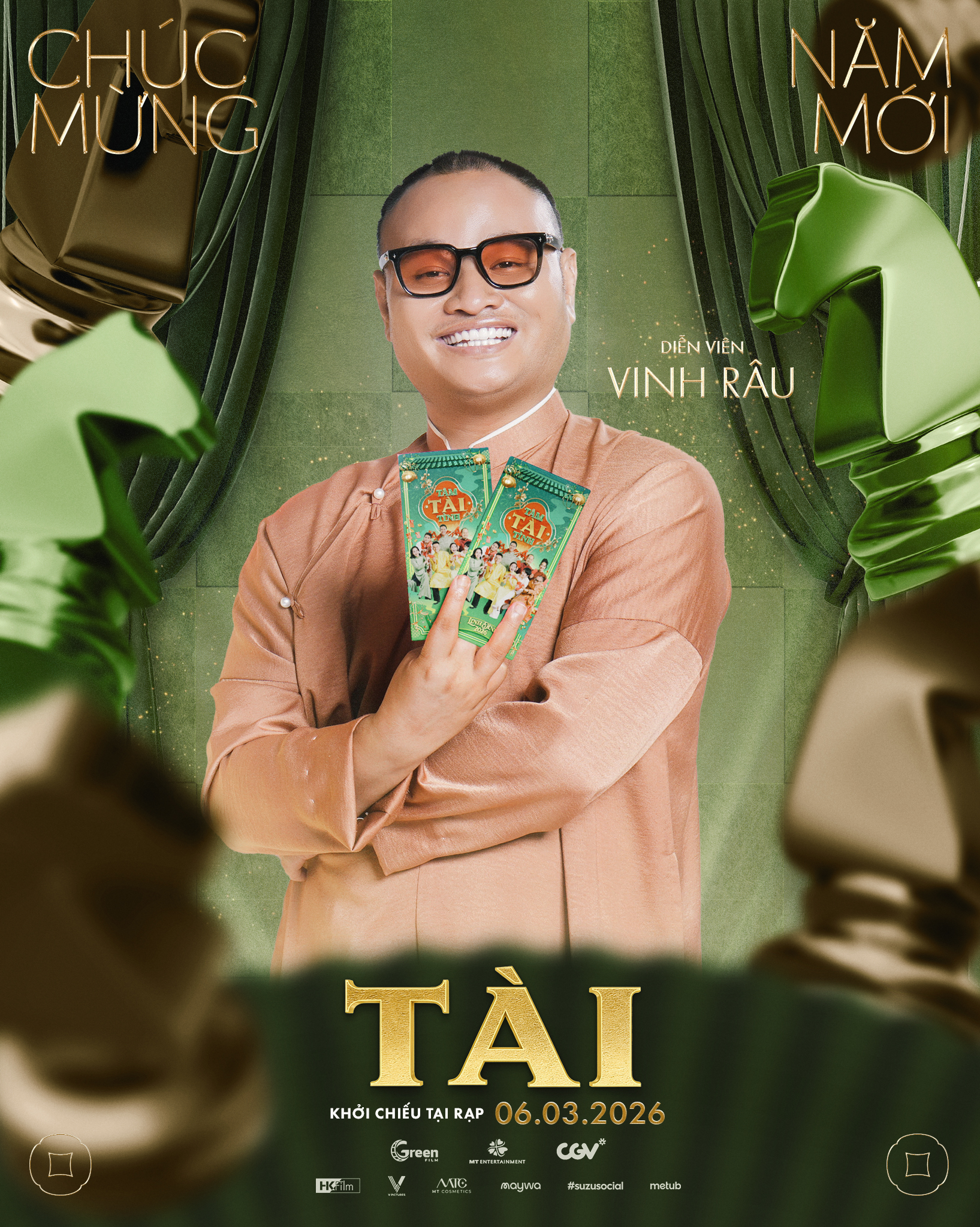 Mỹ Tâm, Mai Tài Phến, Hồng Ánh… xúng xính áo dài chúc Tết! - Ảnh 4.