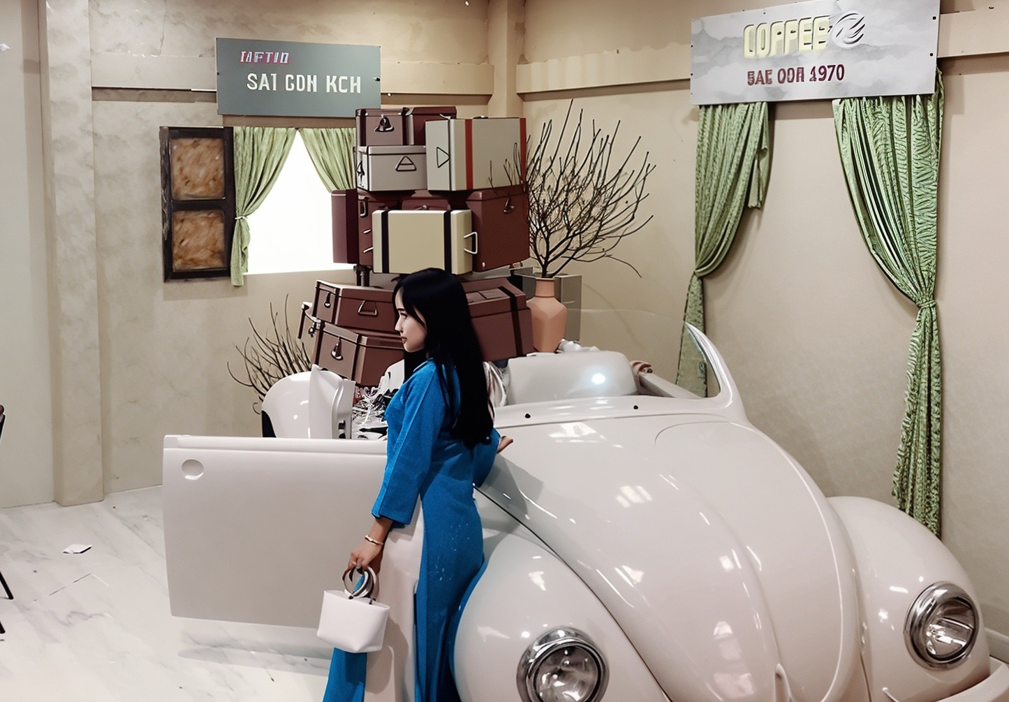 Giới trẻ check-in Tết giữa "kh&ocirc;ng gian ho&agrave;i niệm" - Ảnh 10.