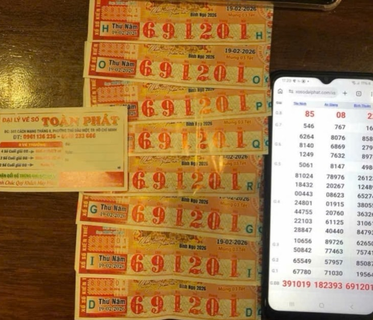 Xổ số miền Nam ngày 19 - 2: TPHCM lại có người trúng giải độc đắc lớn - Ảnh 2. Xổ số miền Nam ngày 19 - 2: TPHCM lại có người trúng giải độc đắc lớn - Ảnh 2.