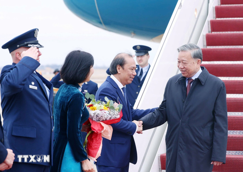 Tổng B&iacute; thư T&ocirc; L&acirc;m đến Mỹ dự cuộc họp khai mạc Hội đồng H&ograve;a b&igrave;nh về Gaza - Ảnh 1.